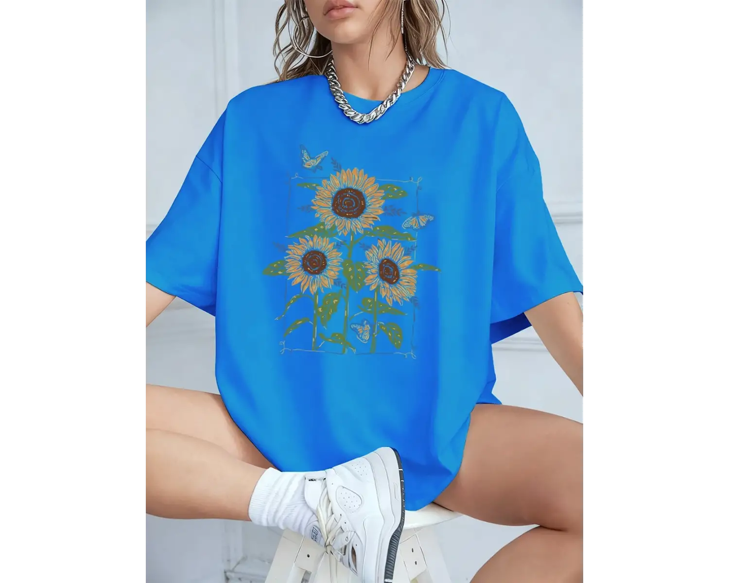 Urban Pop Graphic Kadın Tişört KoleksiyonuKod 5107