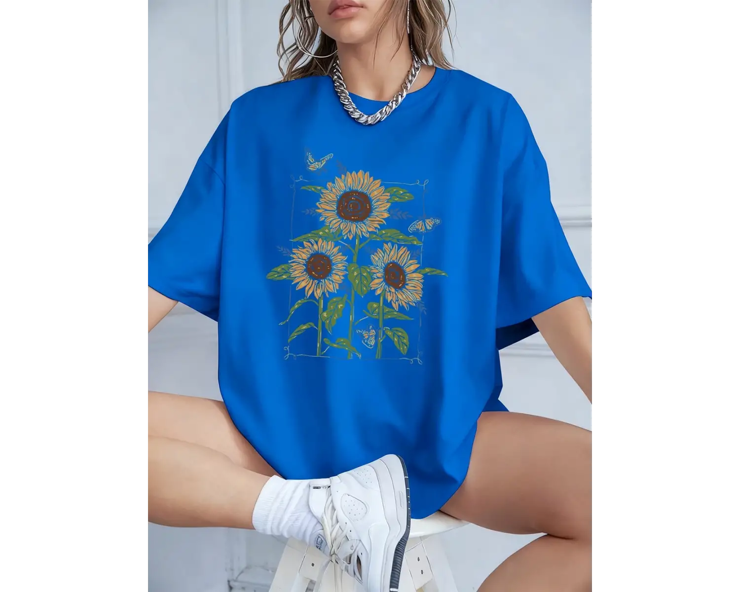 Urban Pop Graphic Kadın Tişört KoleksiyonuKod 5107