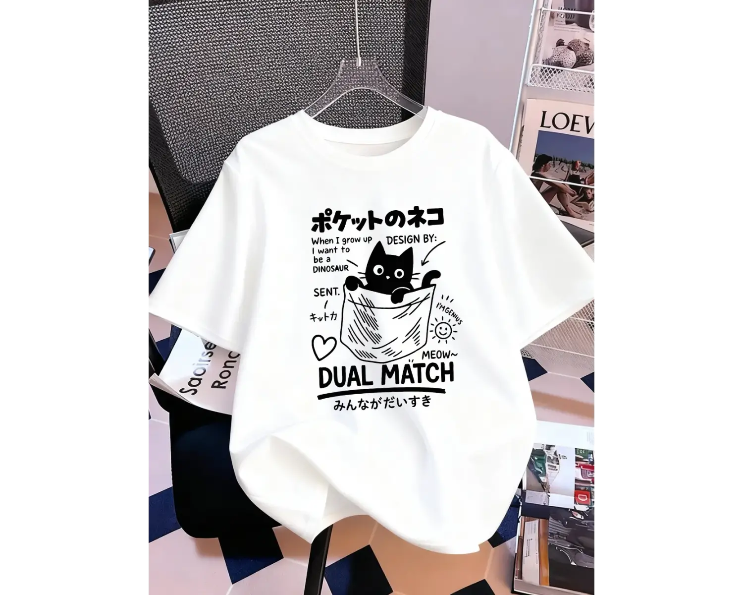 Urban Pop Graphic Kadın Tişört KoleksiyonuKod 5111