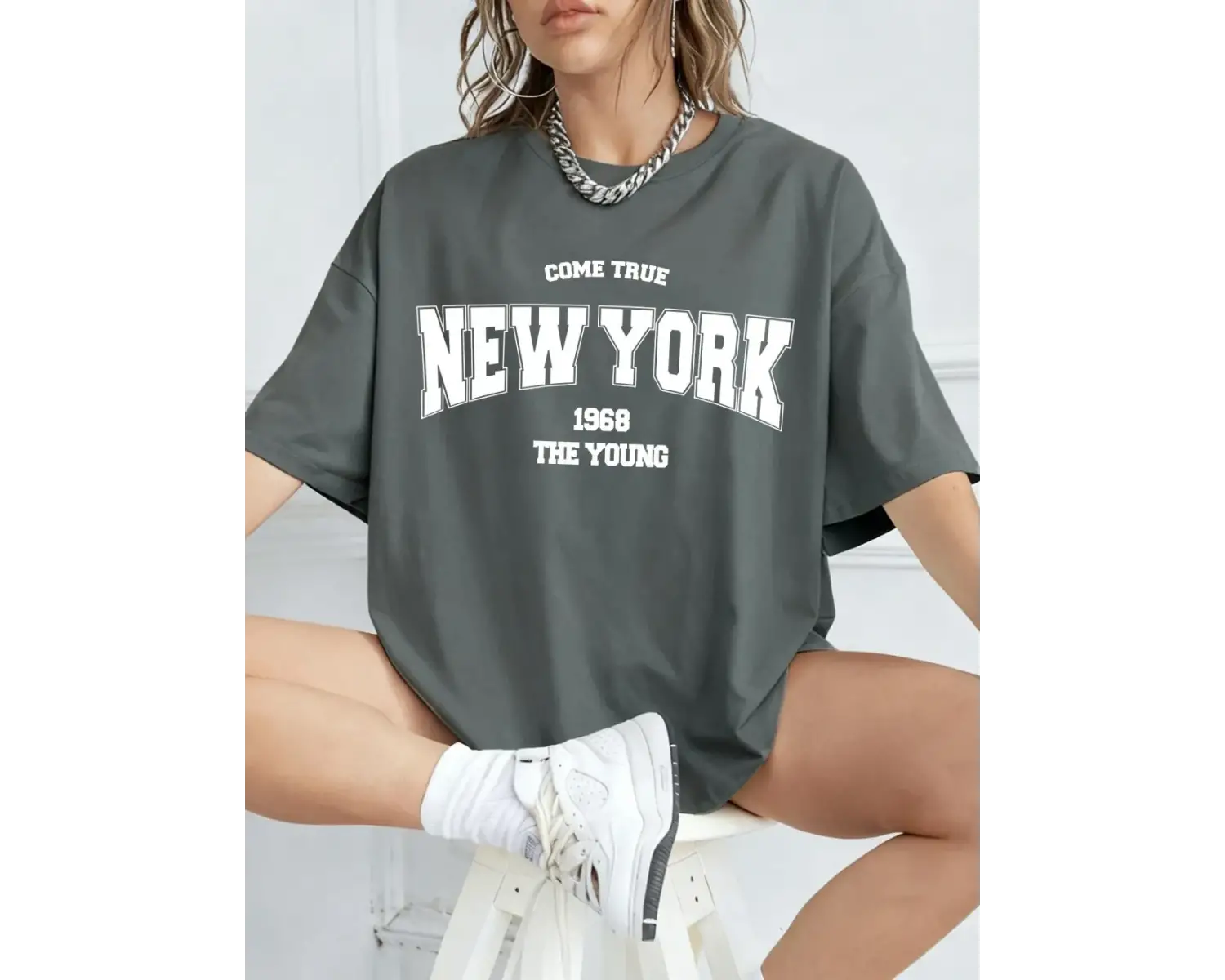 Urban Pop Graphic Kadın Tişört KoleksiyonuKod 5114