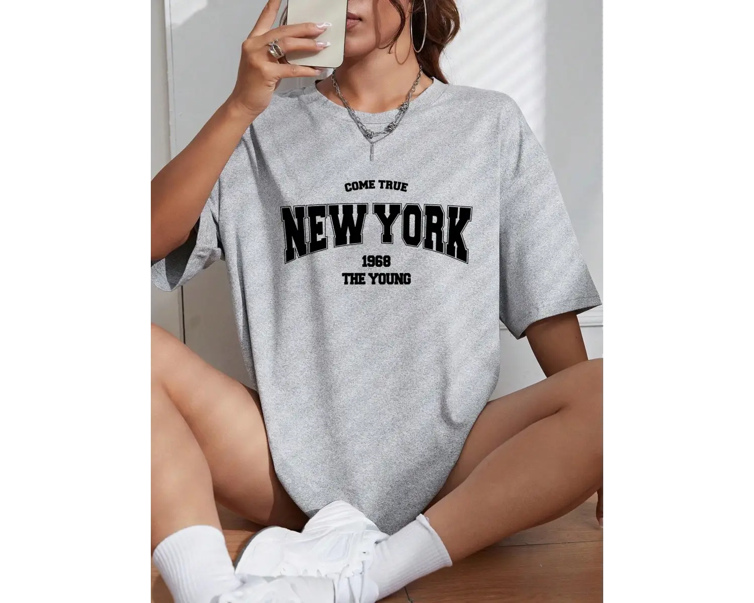 Urban Pop Graphic Kadın Tişört KoleksiyonuKod 5114