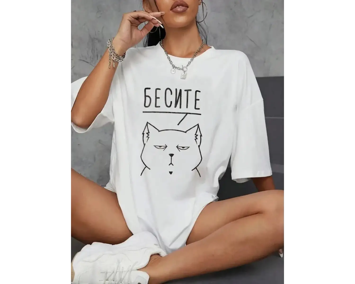 Urban Pop Graphic Kadın Tişört KoleksiyonuKod 5119