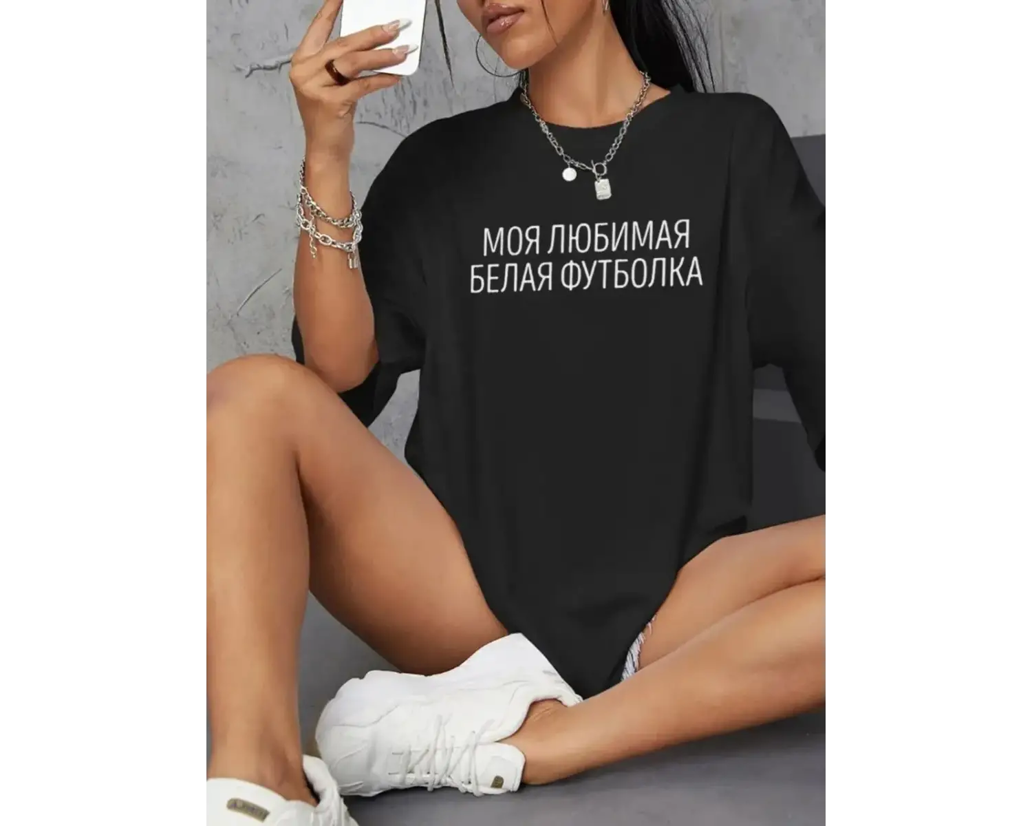 Urban Pop Graphic Kadın Tişört KoleksiyonuKod 5119