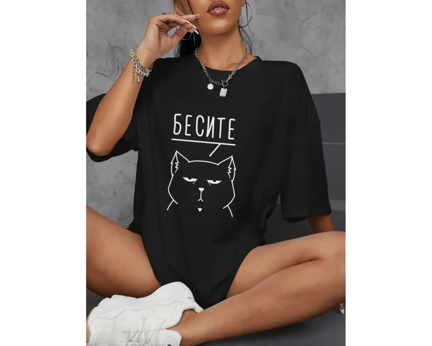 Urban Pop Graphic Kadın Tişört KoleksiyonuKod 5119