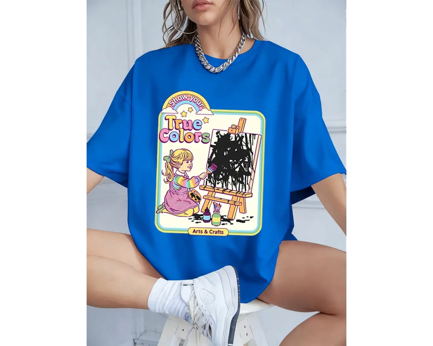 Urban Pop Graphic Kadın Tişört KoleksiyonuKod 5123