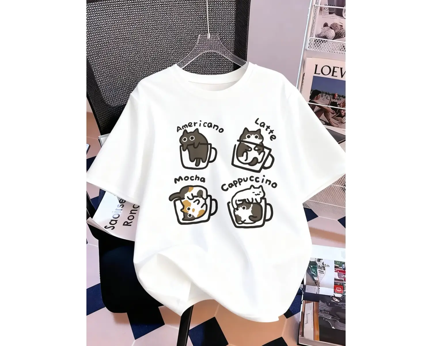 Urban Pop Graphic Kadın Tişört KoleksiyonuKod 5128