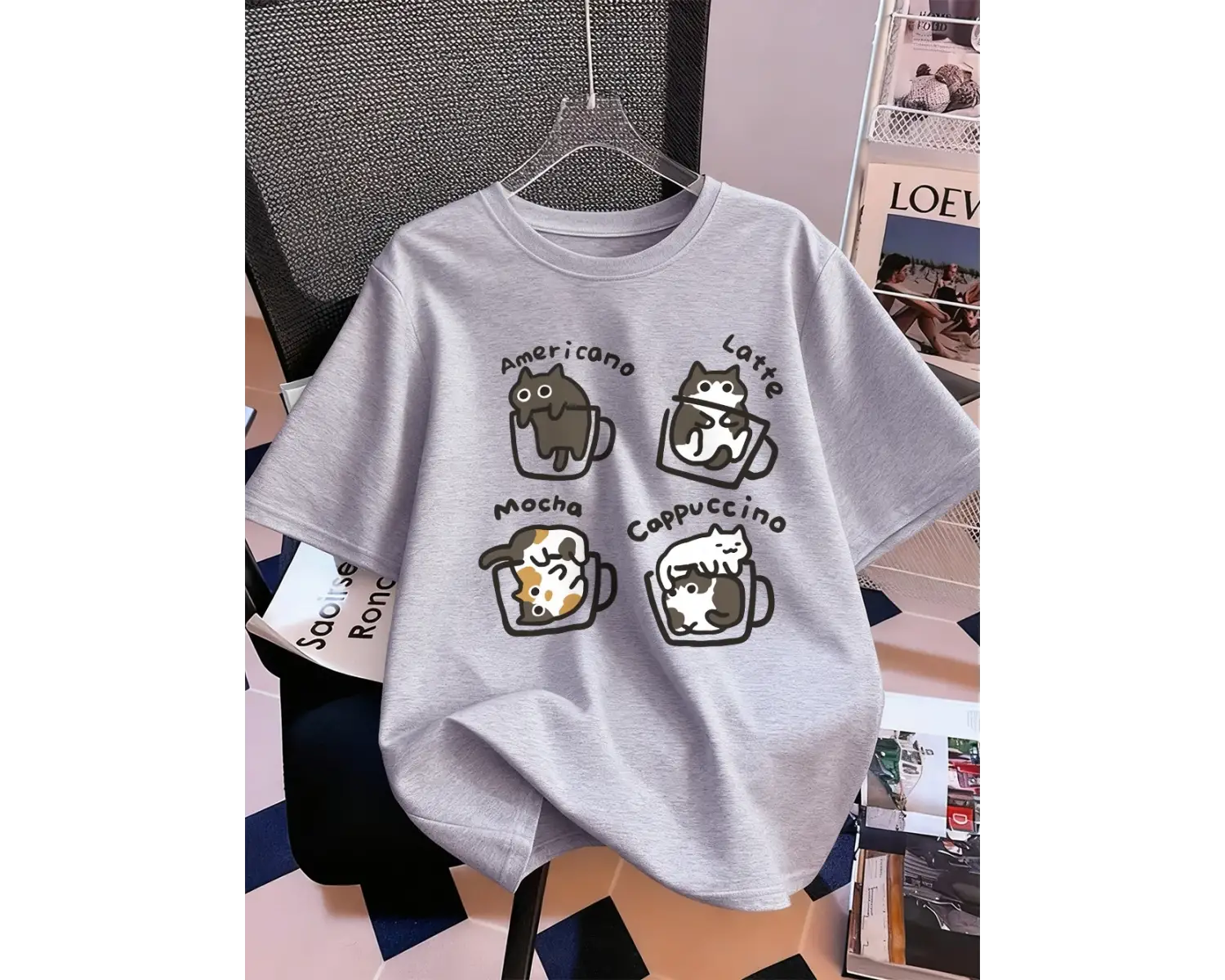 Urban Pop Graphic Kadın Tişört KoleksiyonuKod 5128