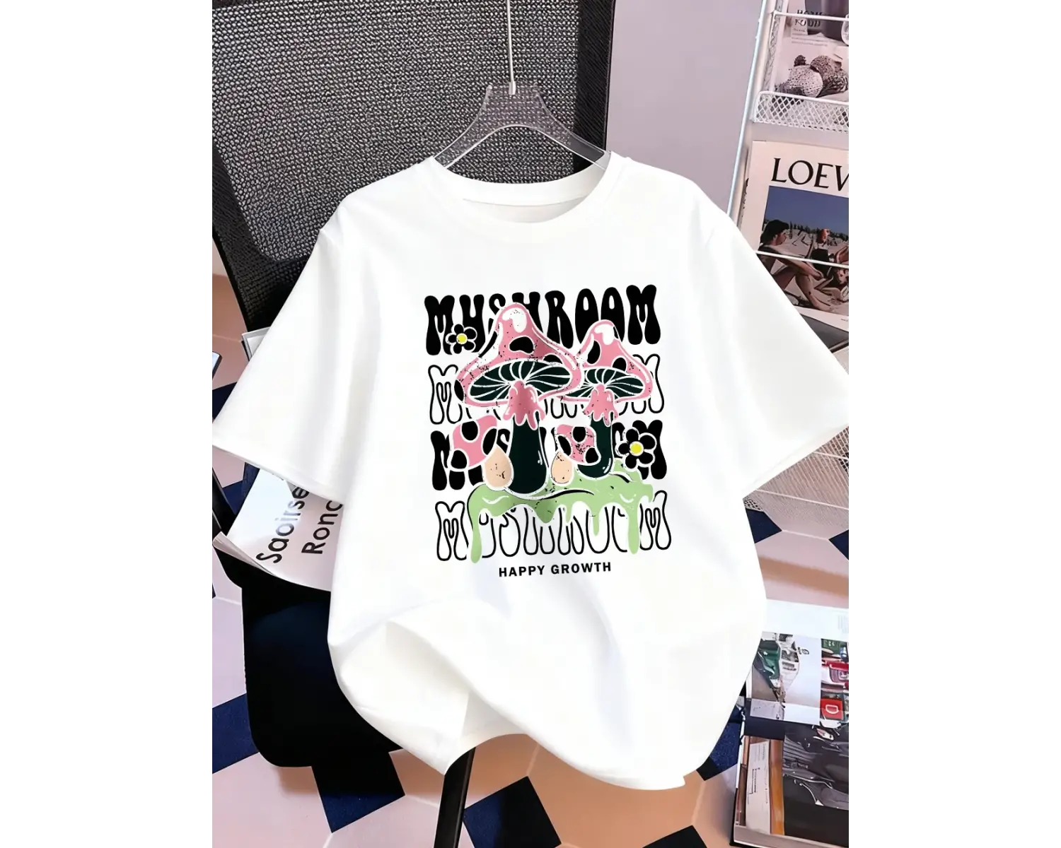 Urban Pop Graphic Kadın Tişört KoleksiyonuKod 5130