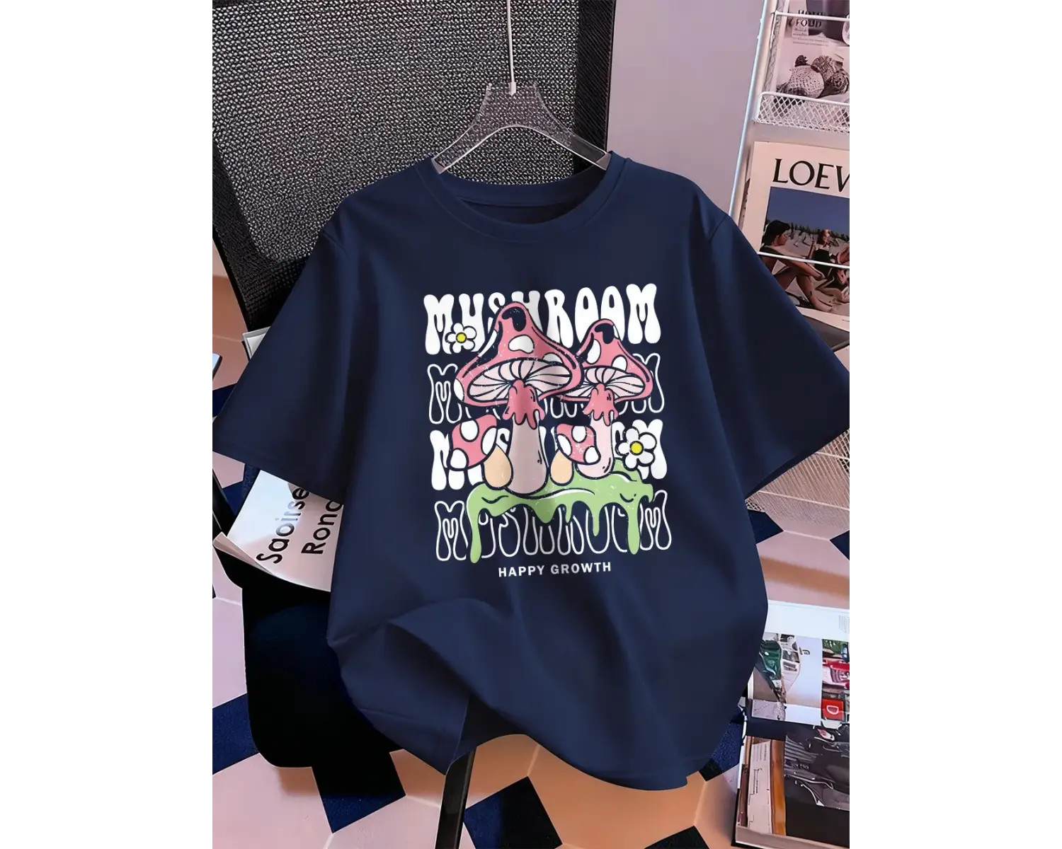 Urban Pop Graphic Kadın Tişört KoleksiyonuKod 5130