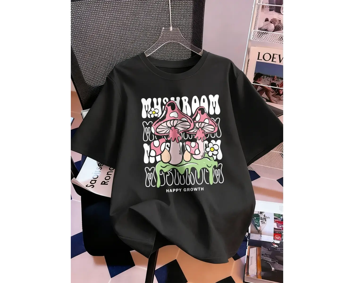 Urban Pop Graphic Kadın Tişört KoleksiyonuKod 5130