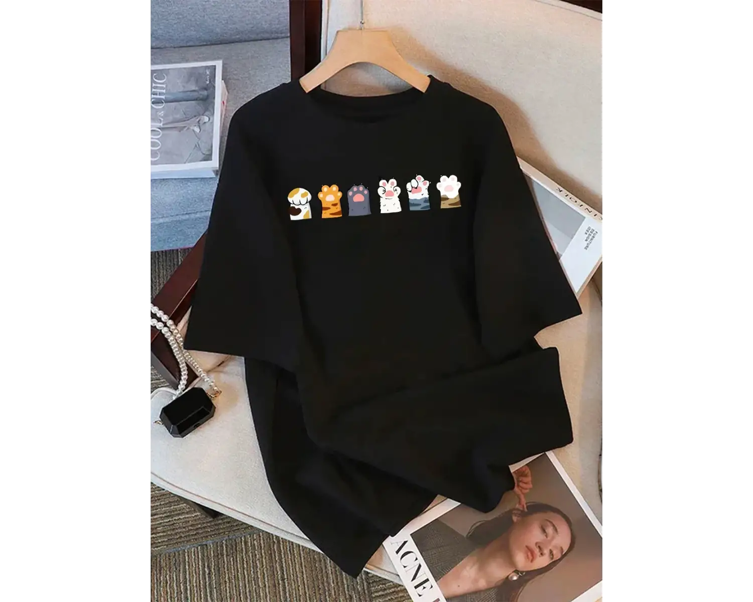 Urban Pop Graphic Kadın Tişört KoleksiyonuKod 5131