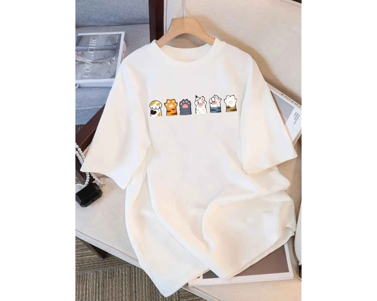 Urban Pop Graphic Kadın Tişört KoleksiyonuKod 5131