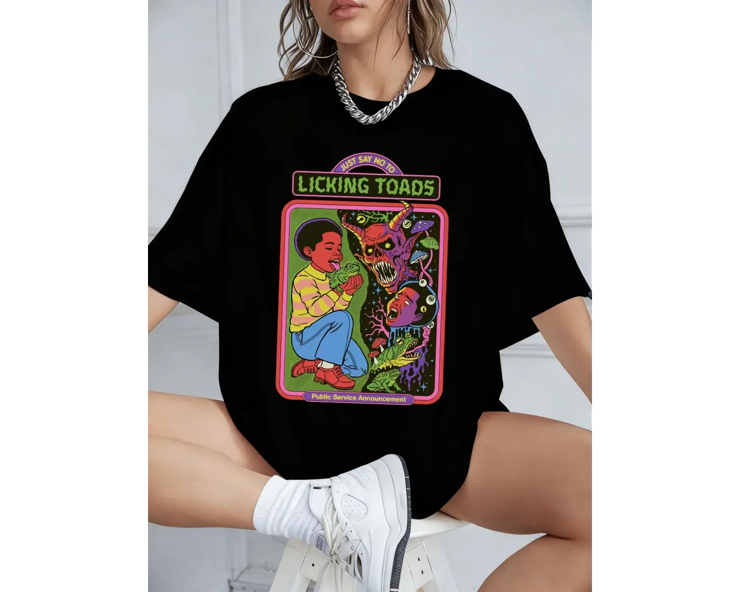 Urban Pop Graphic Kadın Tişört KoleksiyonuKod 5132