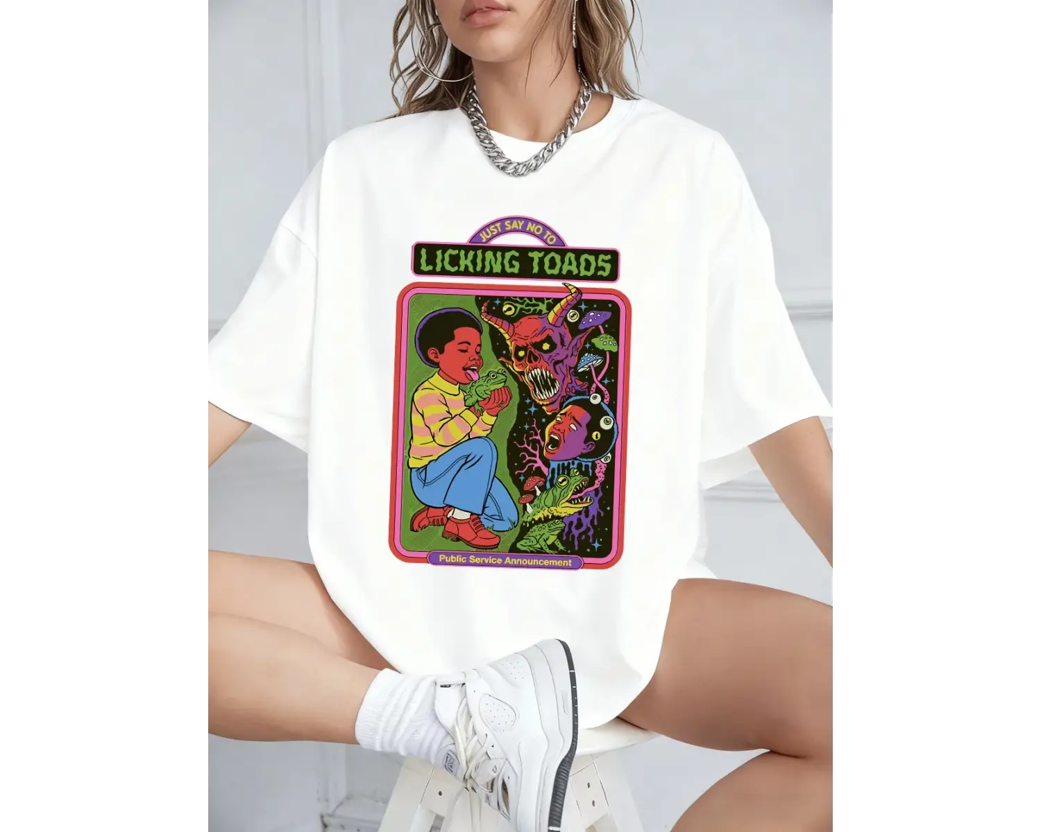 Urban Pop Graphic Kadın Tişört KoleksiyonuKod 5132