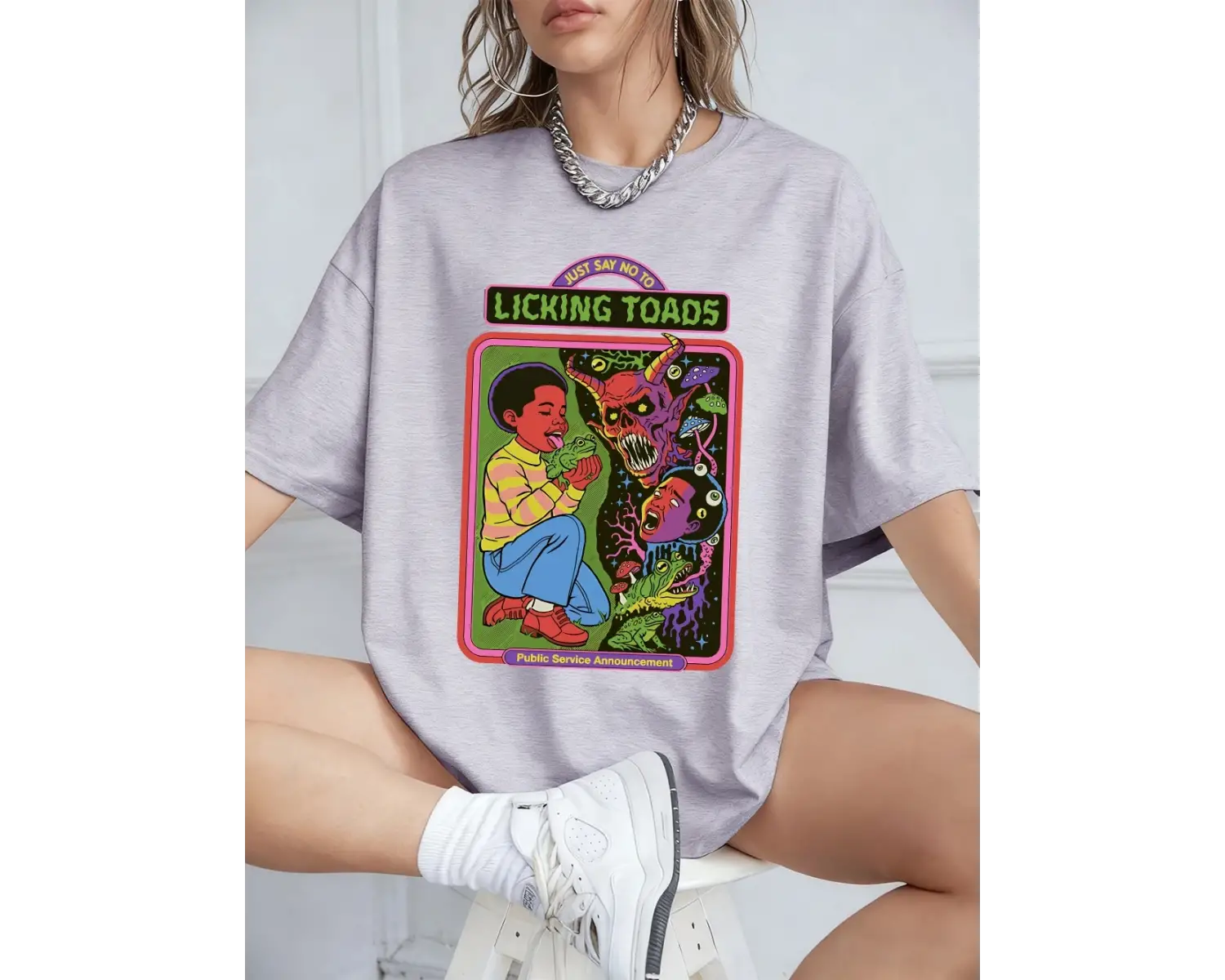 Urban Pop Graphic Kadın Tişört KoleksiyonuKod 5132