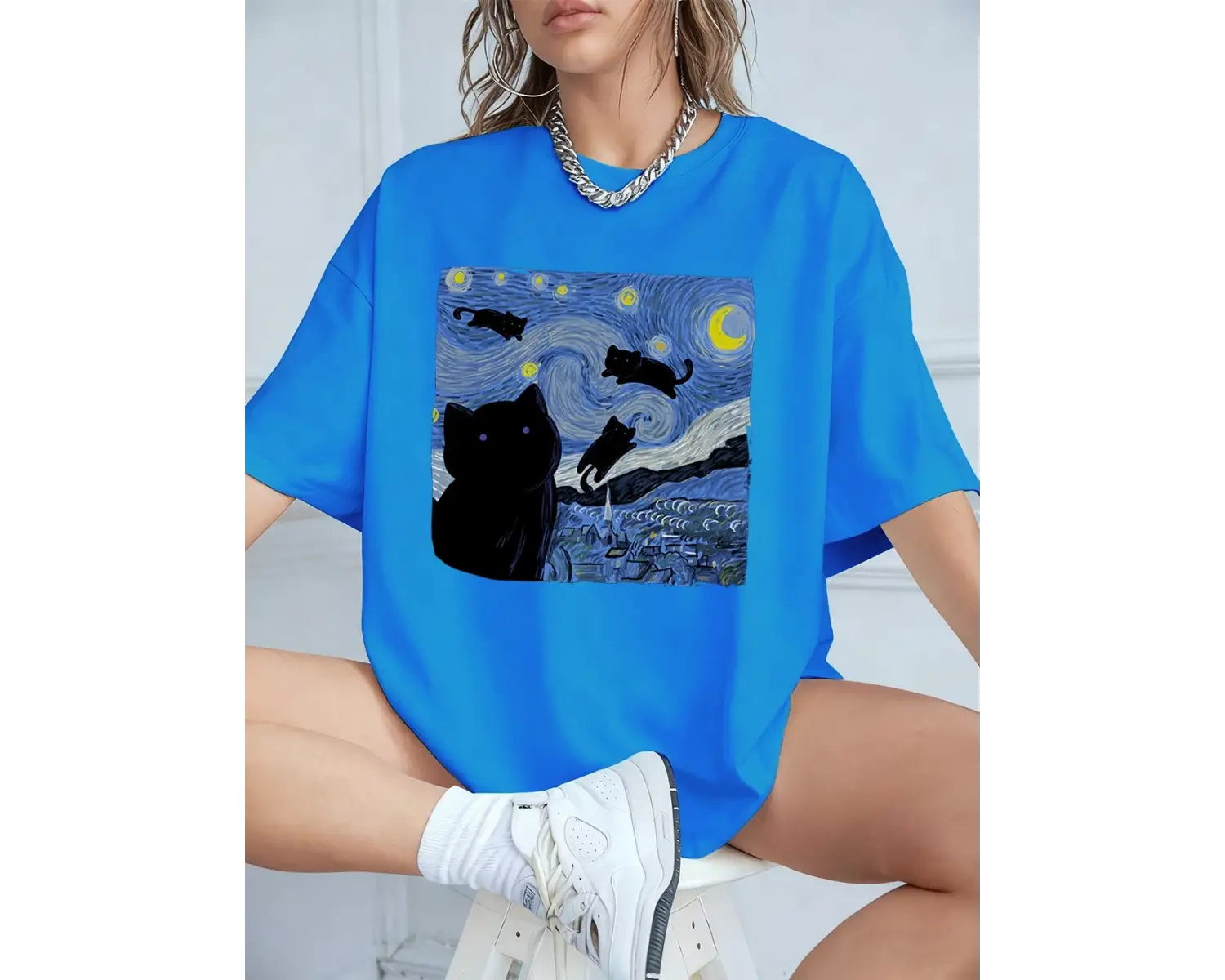 Urban Pop Graphic Kadın Tişört KoleksiyonuKod 5137