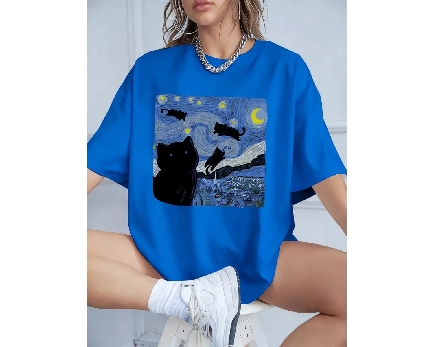 Urban Pop Graphic Kadın Tişört KoleksiyonuKod 5137