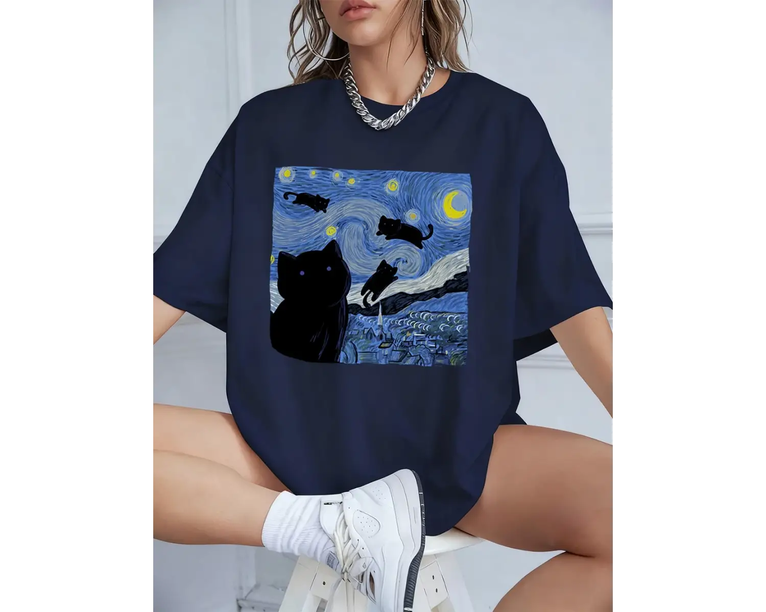 Urban Pop Graphic Kadın Tişört KoleksiyonuKod 5137