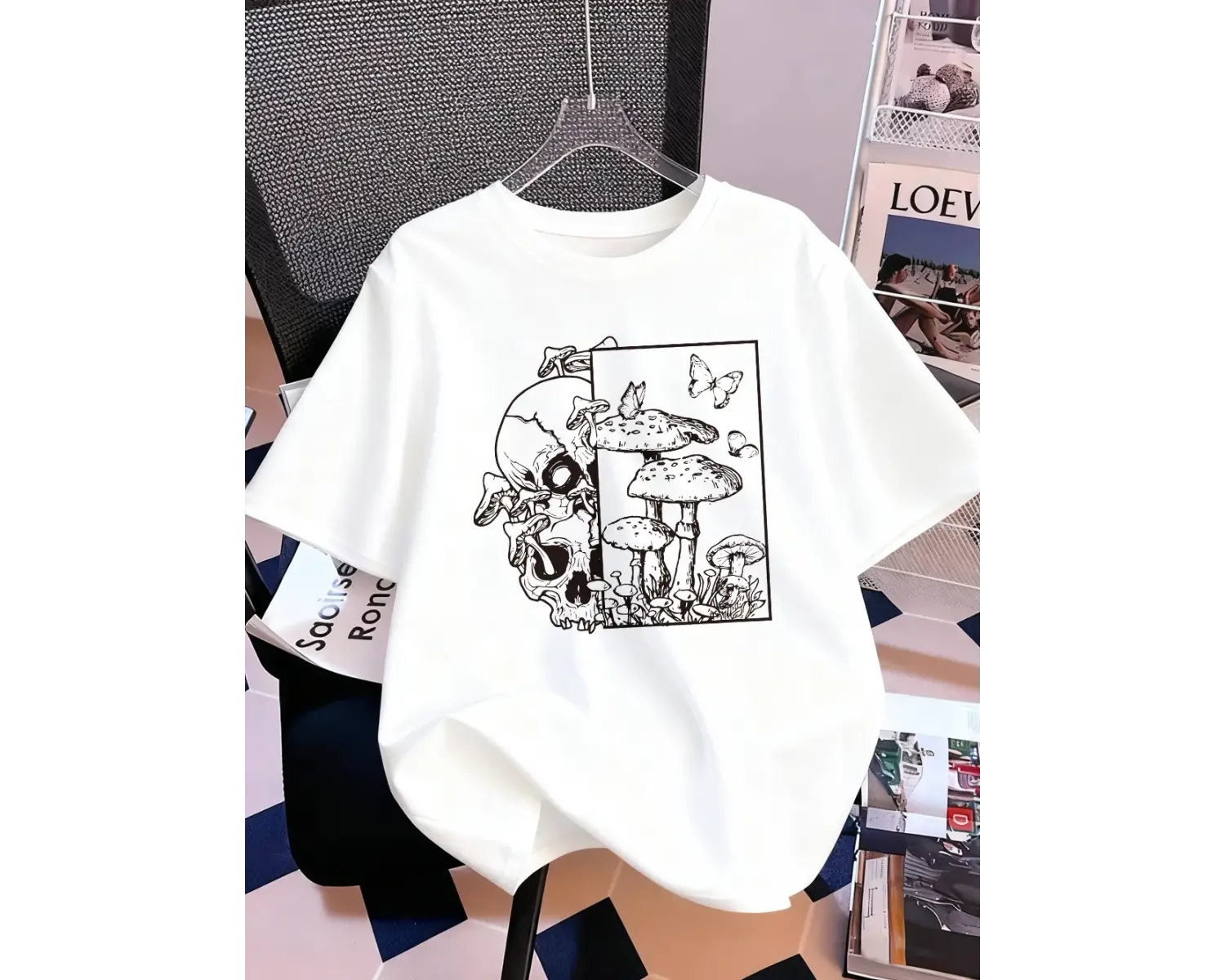 Urban Pop Graphic Kadın Tişört KoleksiyonuKod 5150