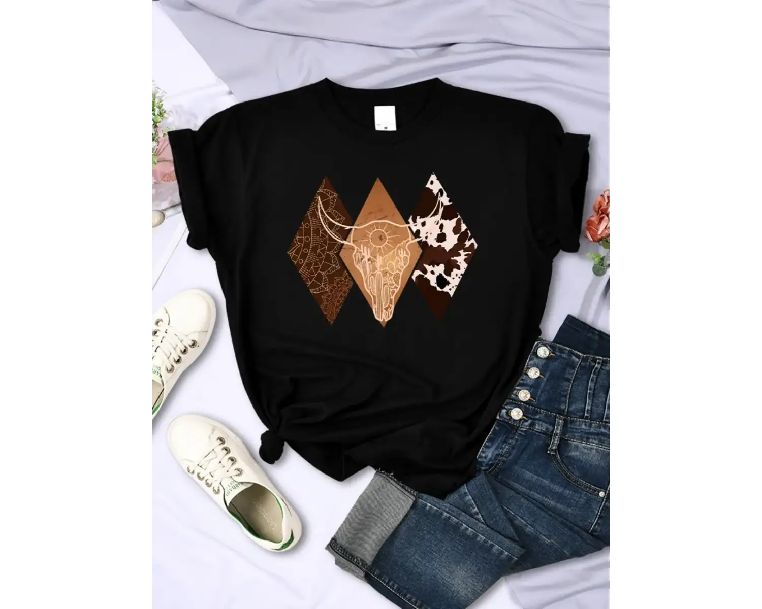 Urban Pop Graphic Kadın Tişört KoleksiyonuKod 5158