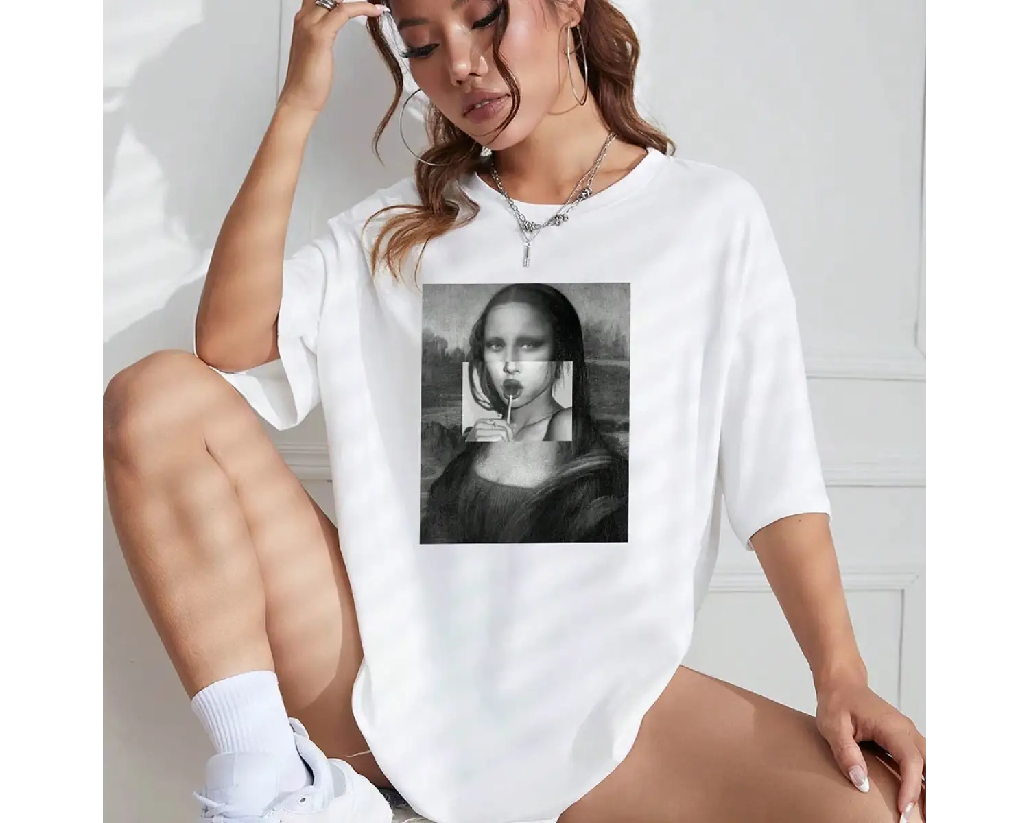 Urban Pop Graphic Kadın Tişört KoleksiyonuKod 5160