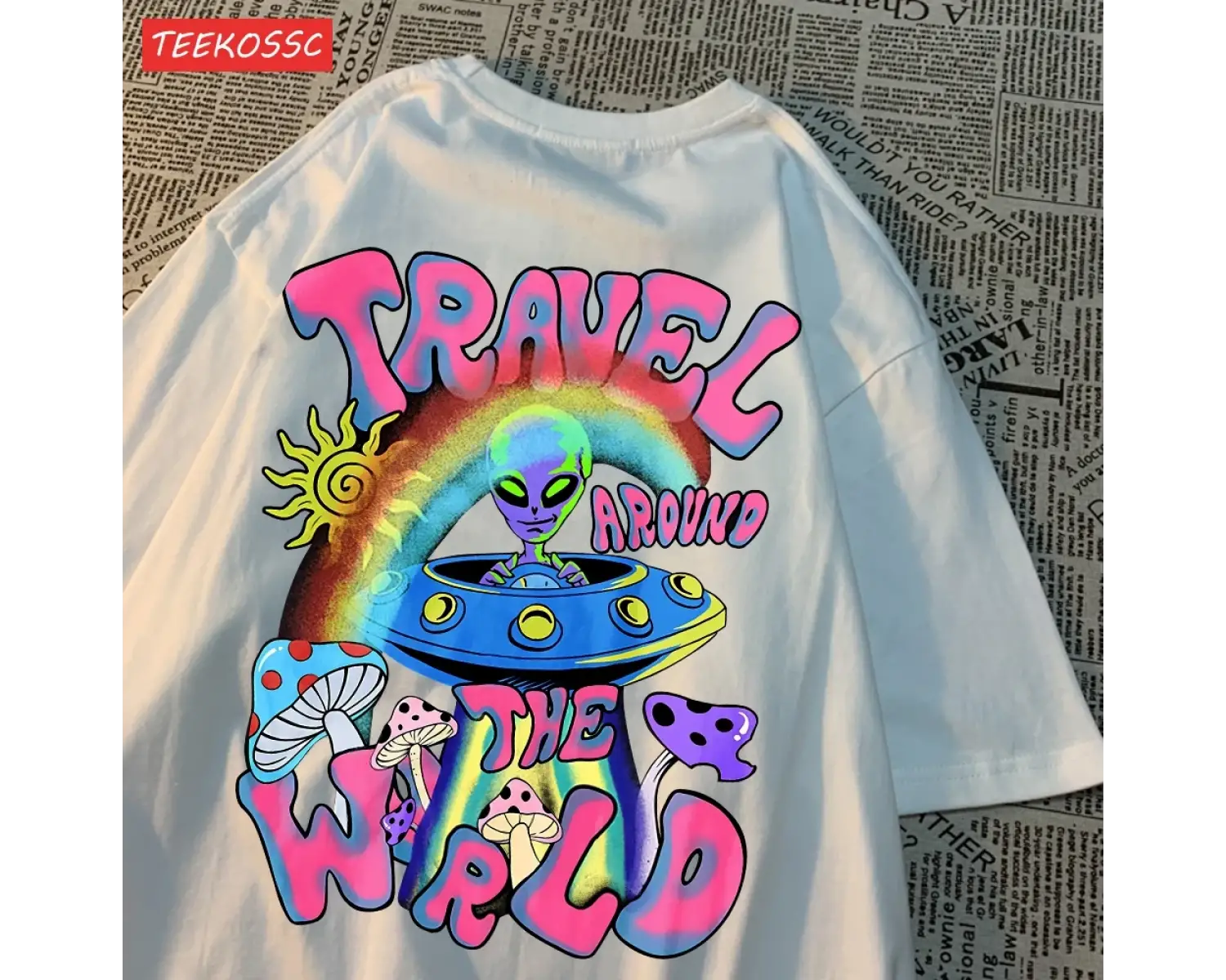 Urban Pop Graphic Kadın Tişört KoleksiyonuKod 5165