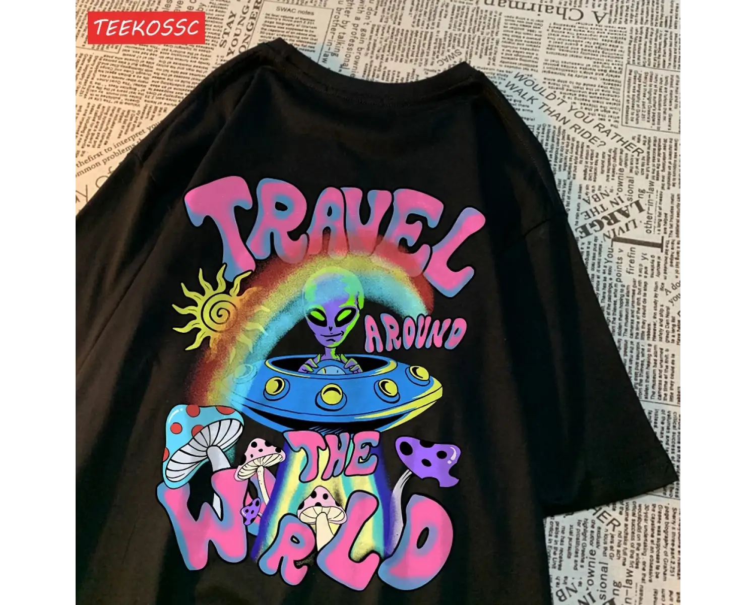 Urban Pop Graphic Kadın Tişört KoleksiyonuKod 5165