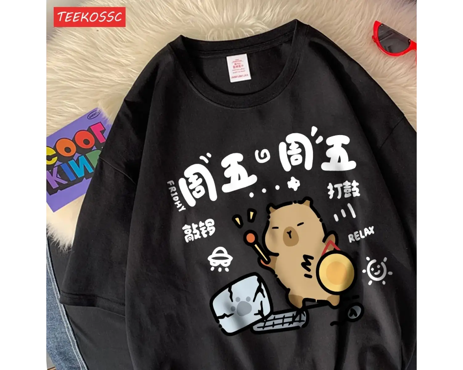 Urban Pop Graphic Kadın Tişört KoleksiyonuKod 5169