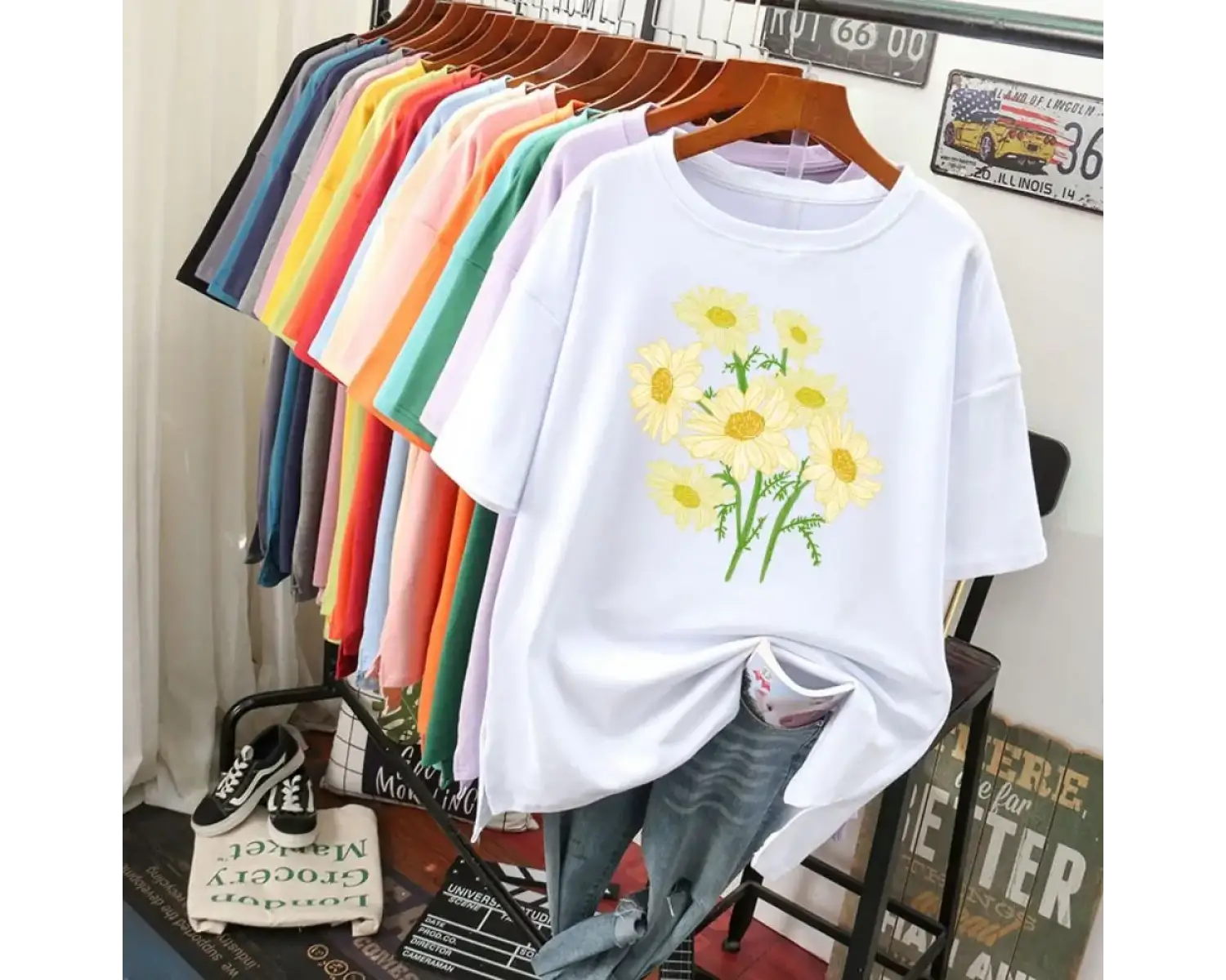 Urban Pop Graphic Kadın Tişört KoleksiyonuKod 5170