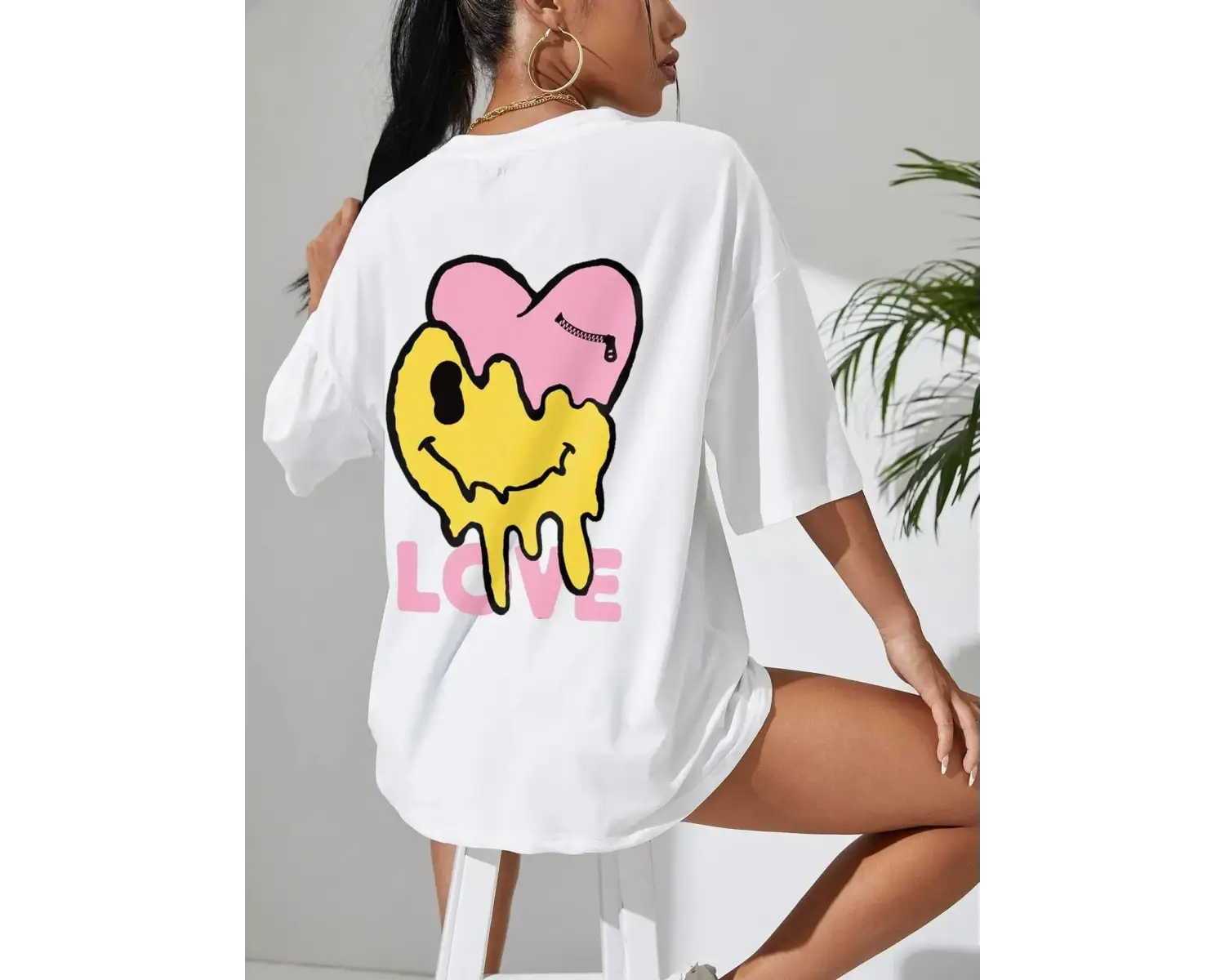 Urban Pop Graphic Kadın Tişört KoleksiyonuKod 5194