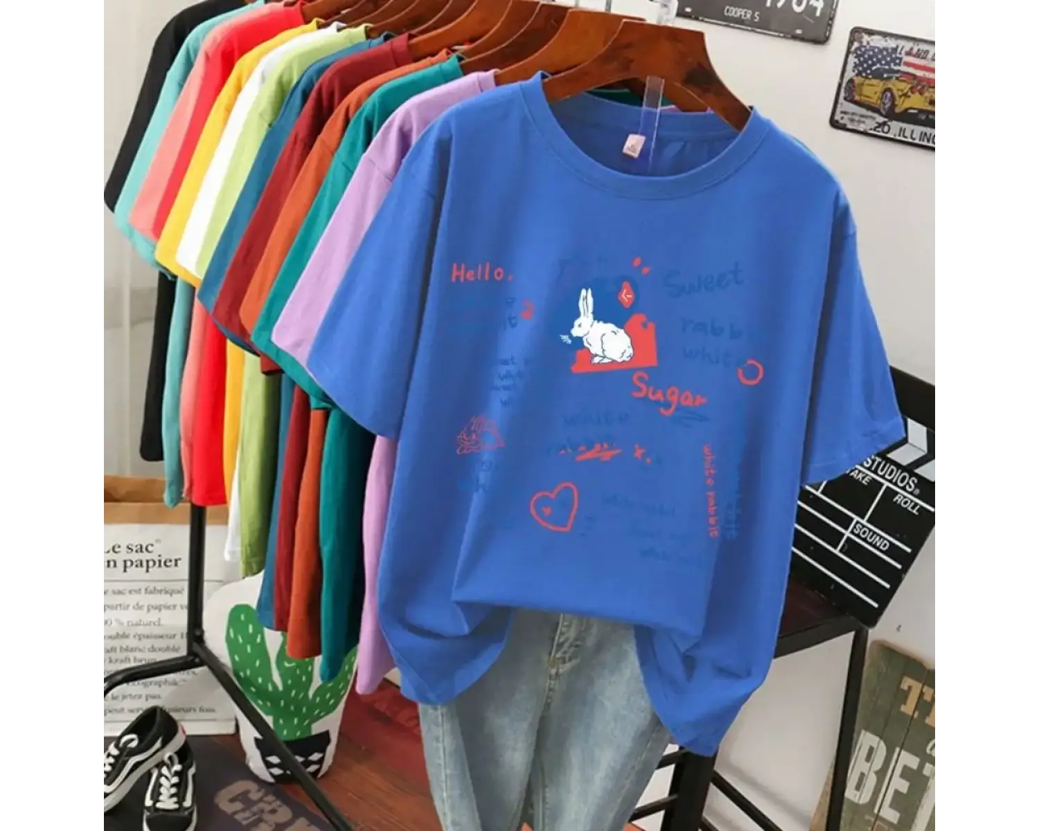 Urban Pop Graphic Kadın Tişört KoleksiyonuKod 5203