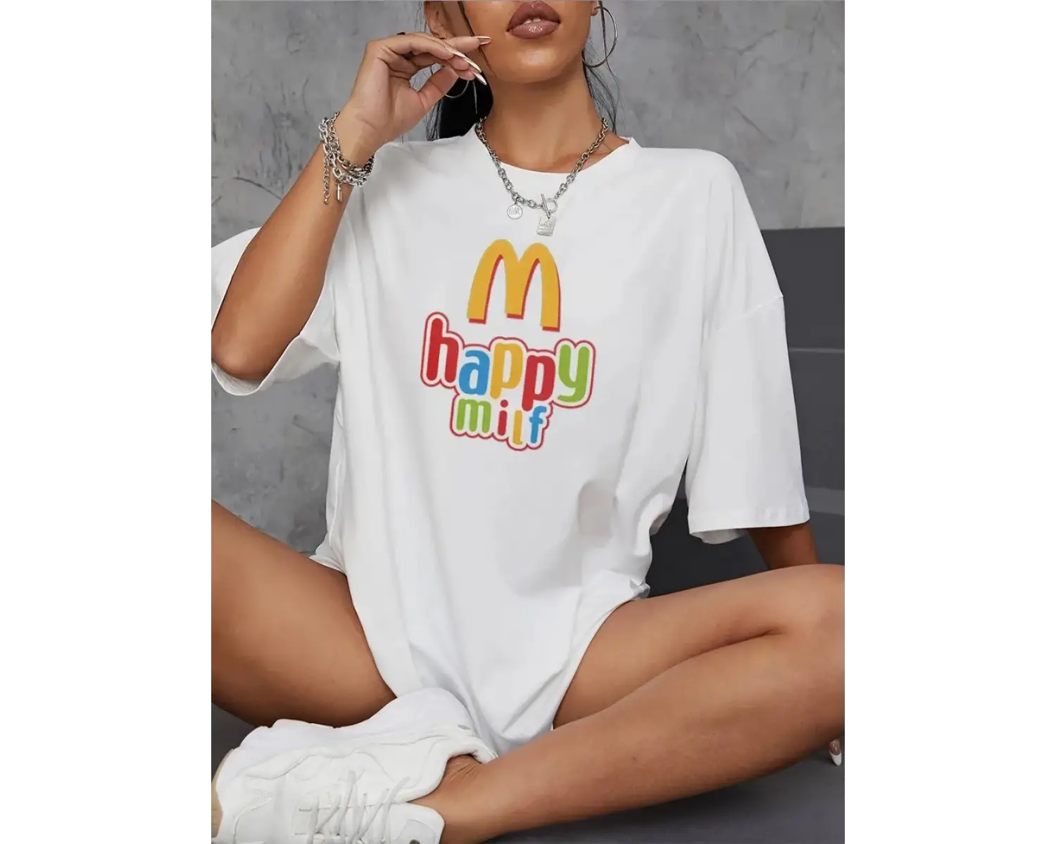 Urban Pop Graphic Kadın Tişört KoleksiyonuKod 5207