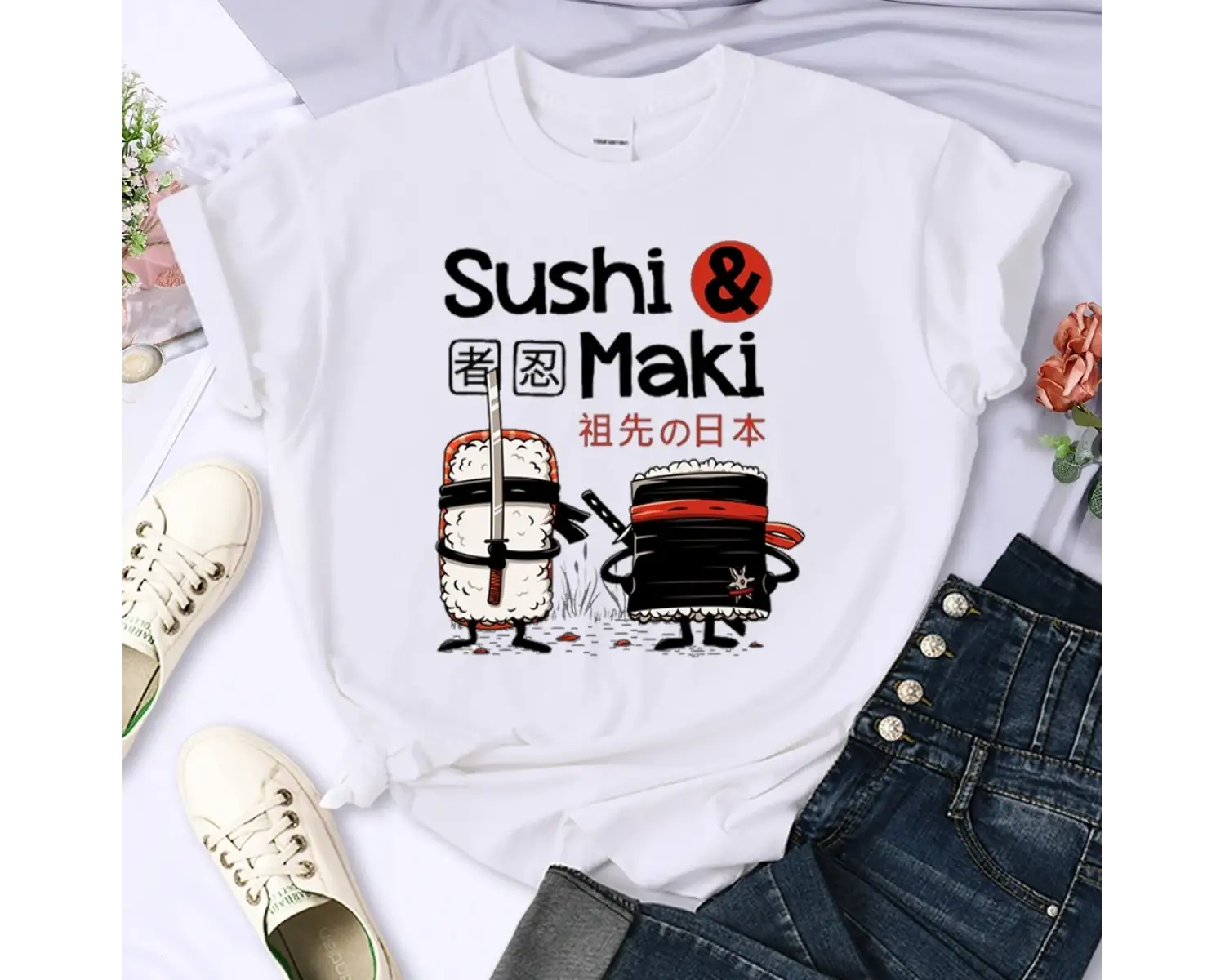 Urban Pop Graphic Kadın Tişört KoleksiyonuKod 5216