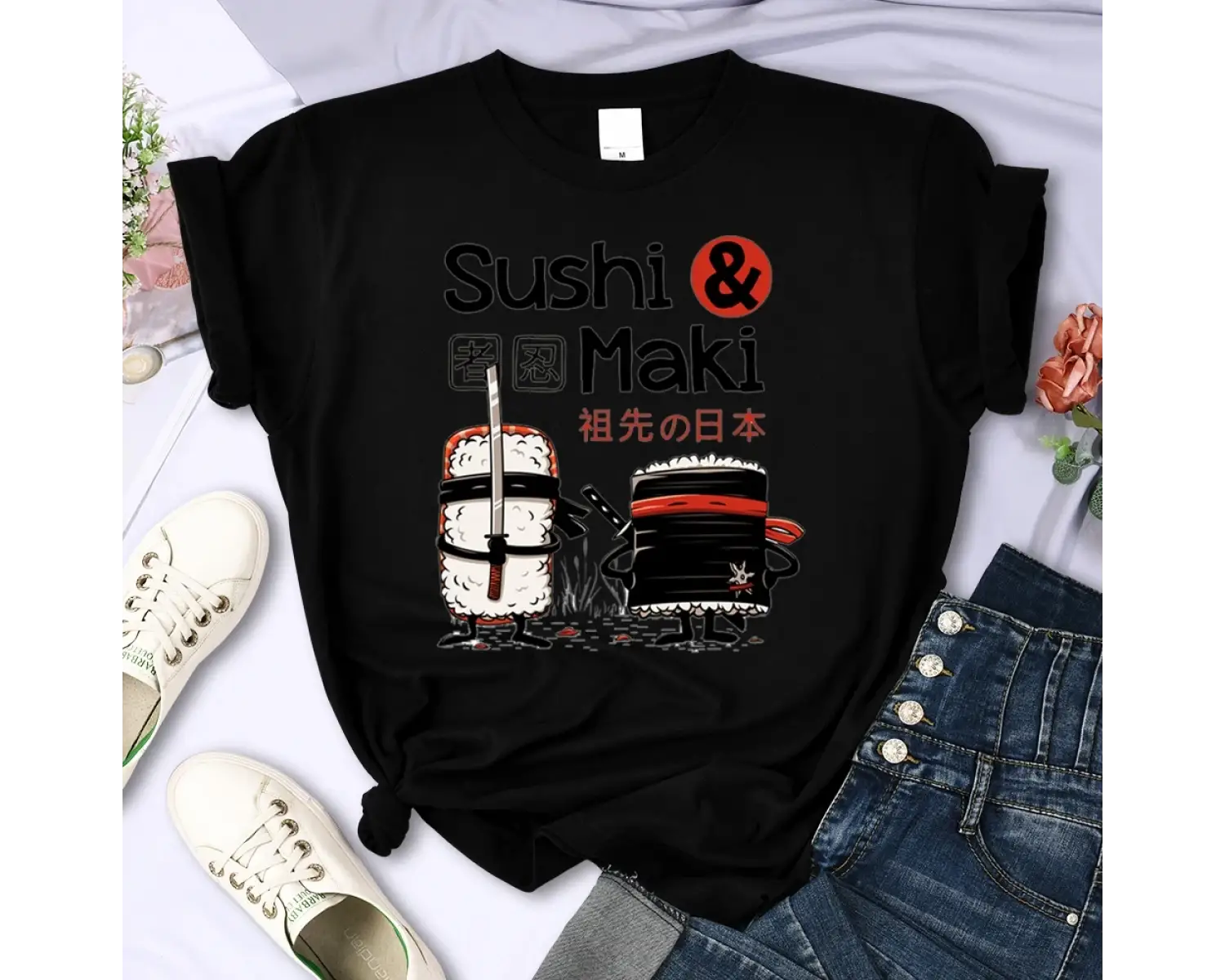 Urban Pop Graphic Kadın Tişört KoleksiyonuKod 5216