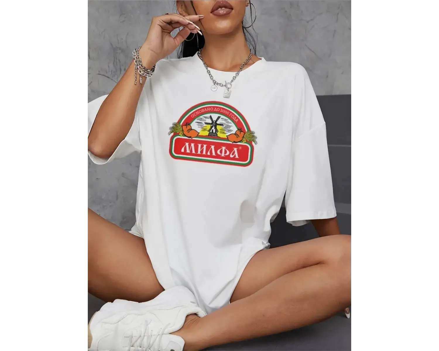 Urban Pop Graphic Kadın Tişört KoleksiyonuKod 5217