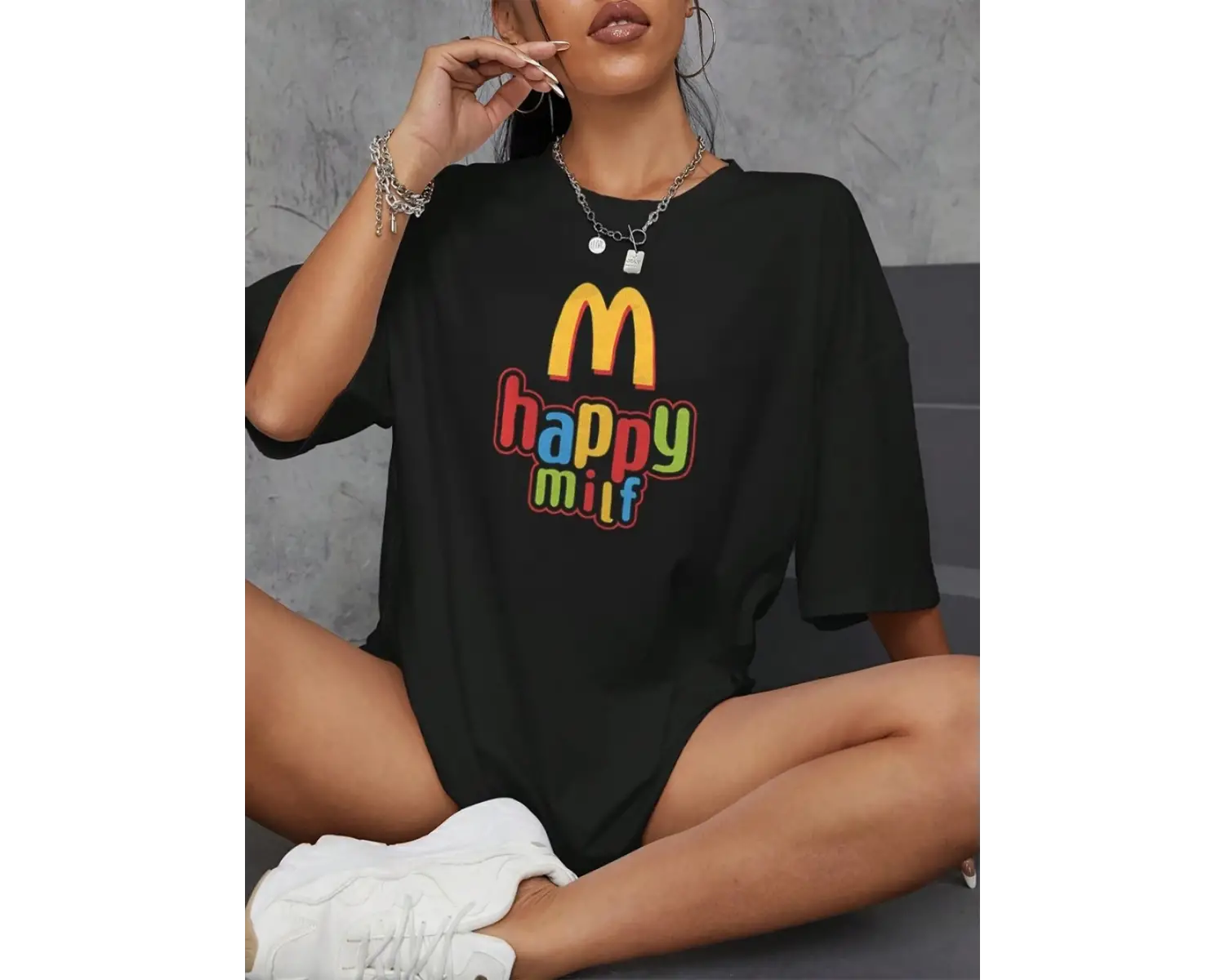 Urban Pop Graphic Kadın Tişört KoleksiyonuKod 5217