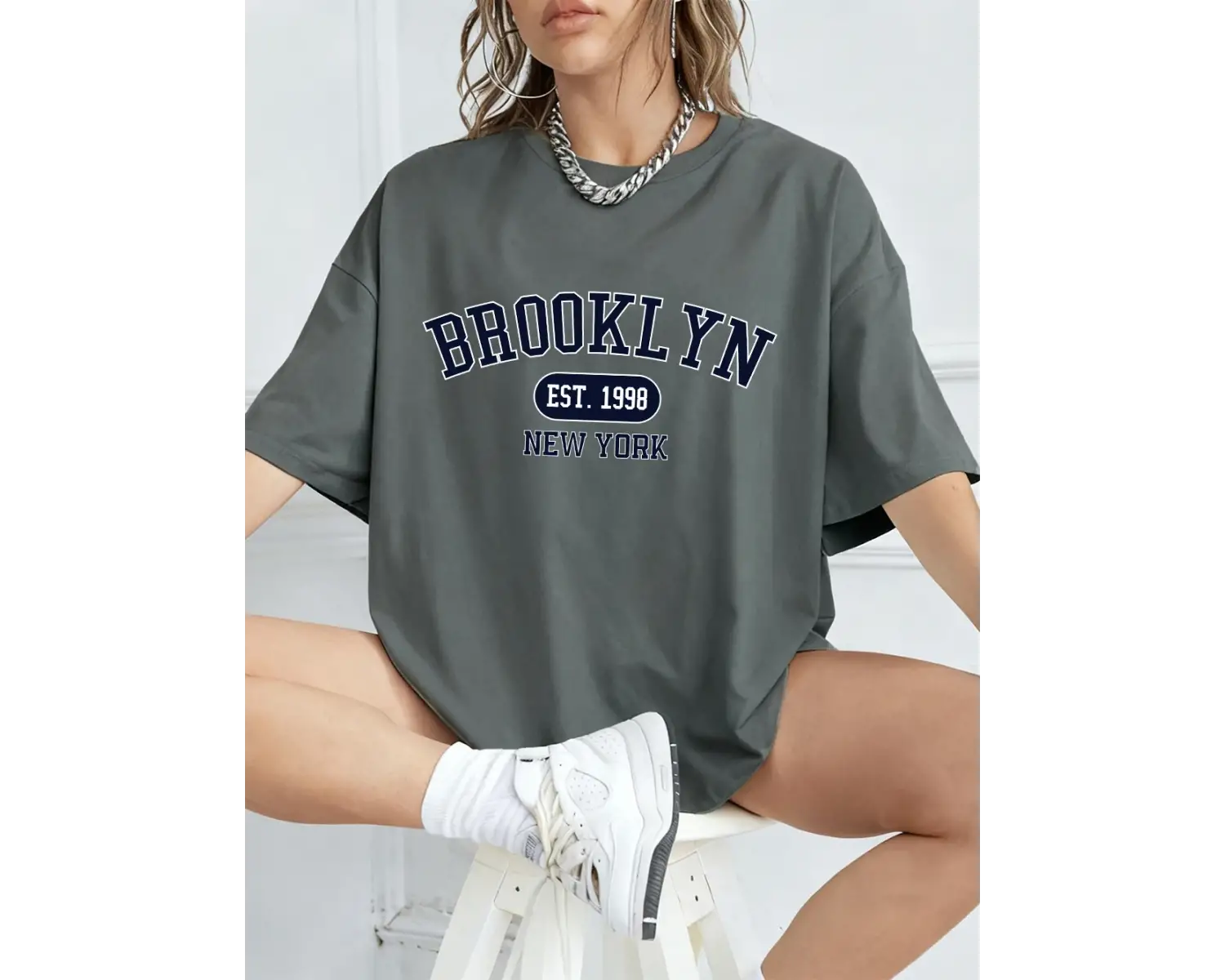 Urban Pop Graphic Kadın Tişört KoleksiyonuKod 5218