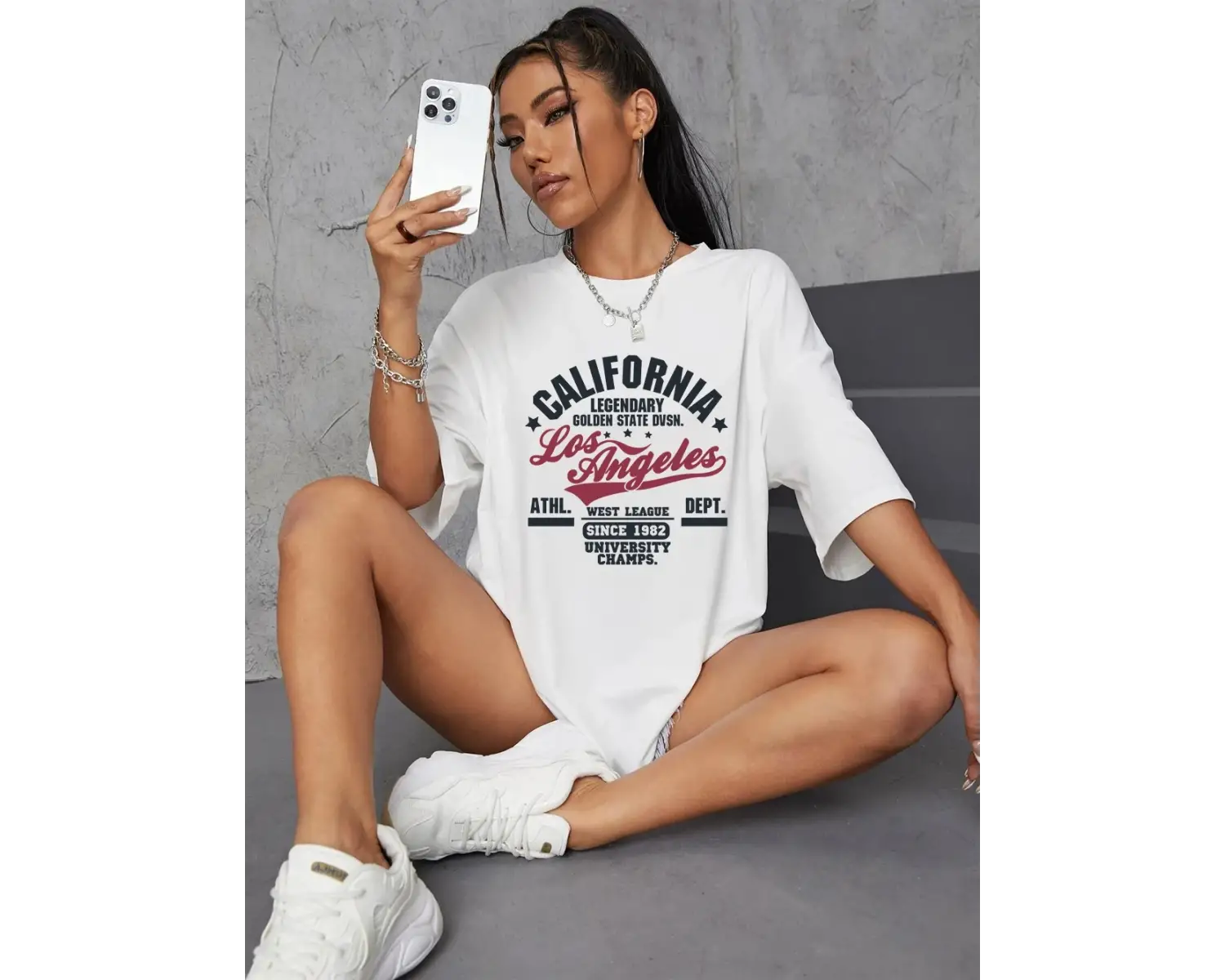 Urban Pop Graphic Kadın Tişört KoleksiyonuKod 5226