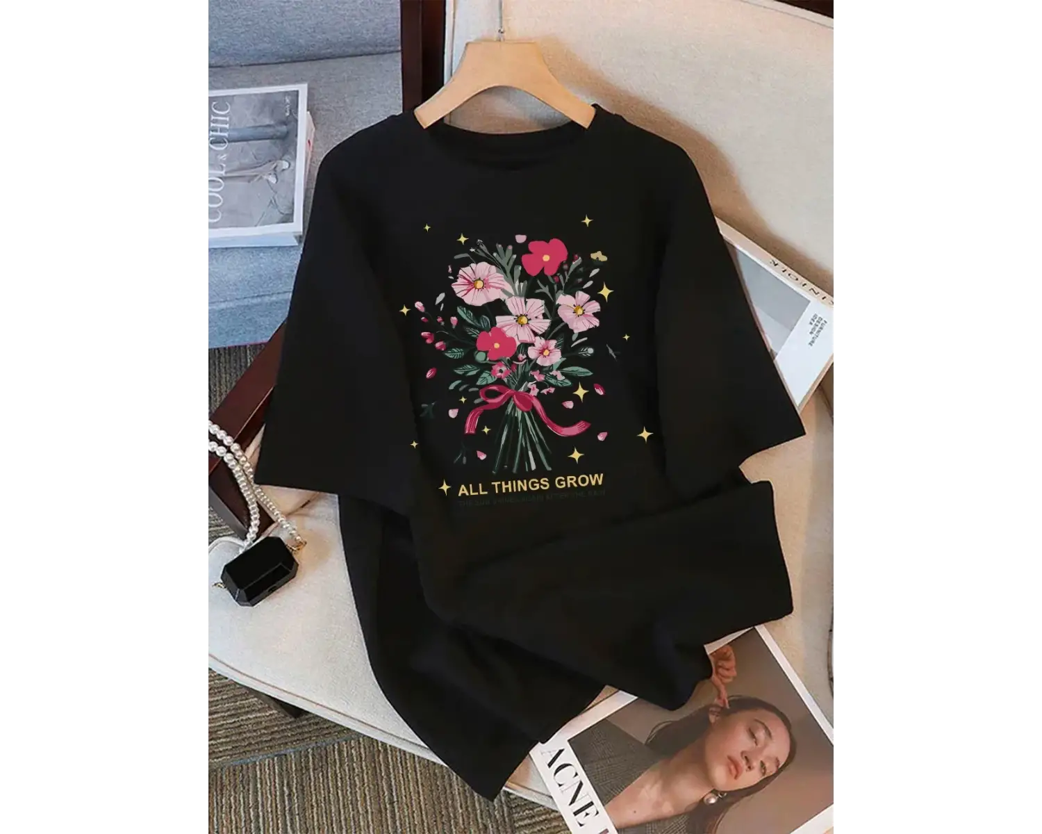 Urban Pop Graphic Kadın Tişört KoleksiyonuKod 5227