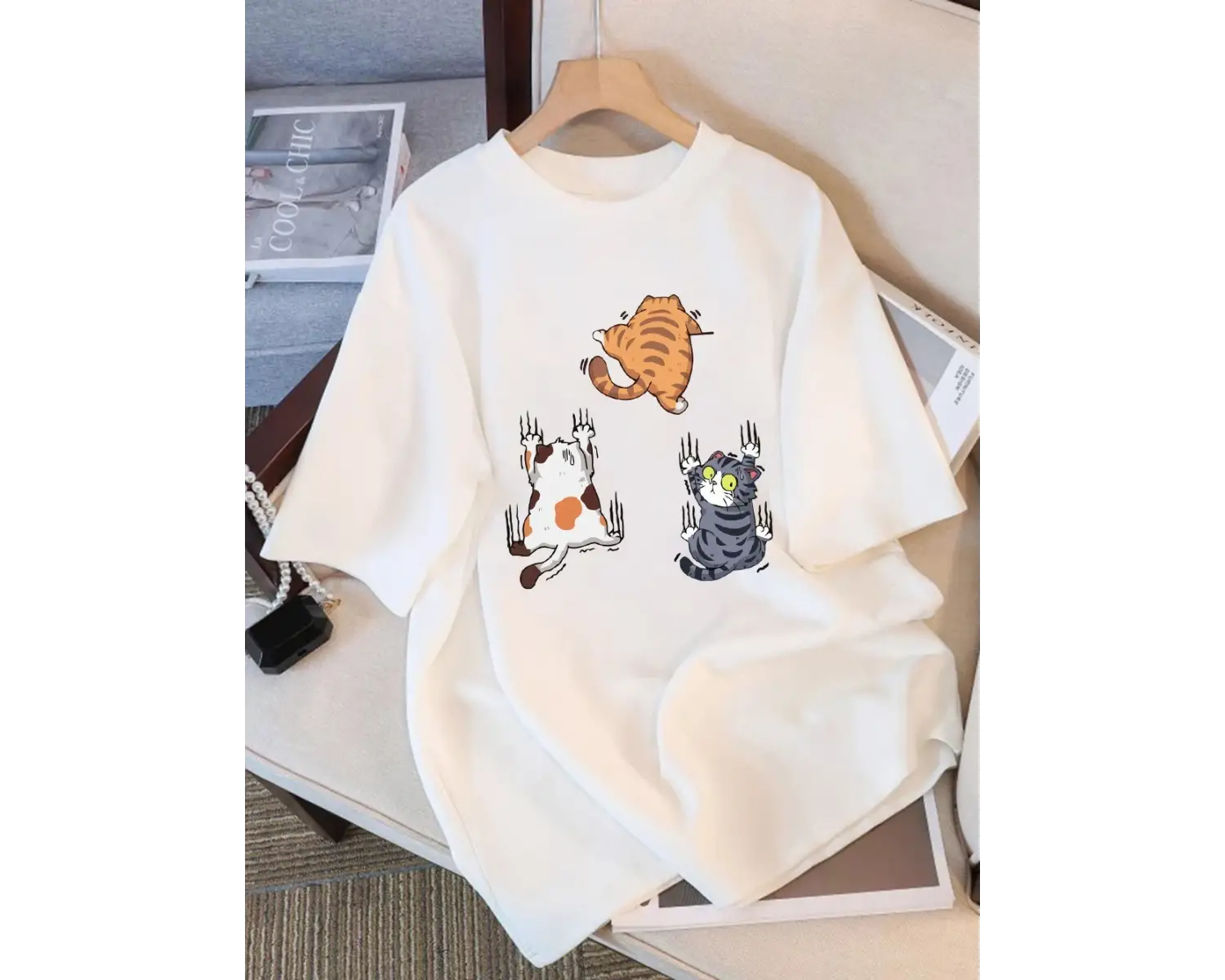 Urban Pop Graphic Kadın Tişört KoleksiyonuKod 5232