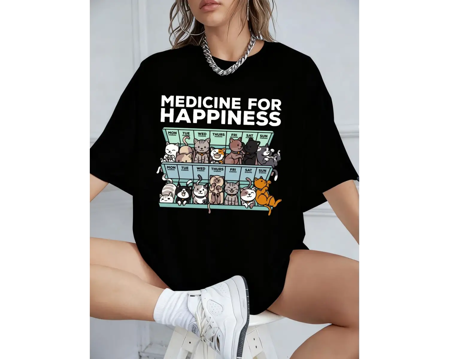 Urban Pop Graphic Kadın Tişört KoleksiyonuKod 5233