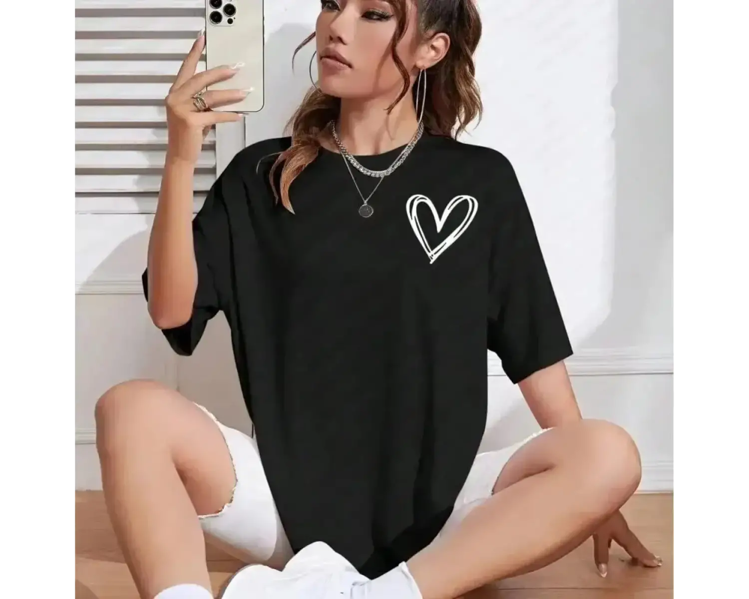 Urban Pop Graphic Kadın Tişört KoleksiyonuKod 5242