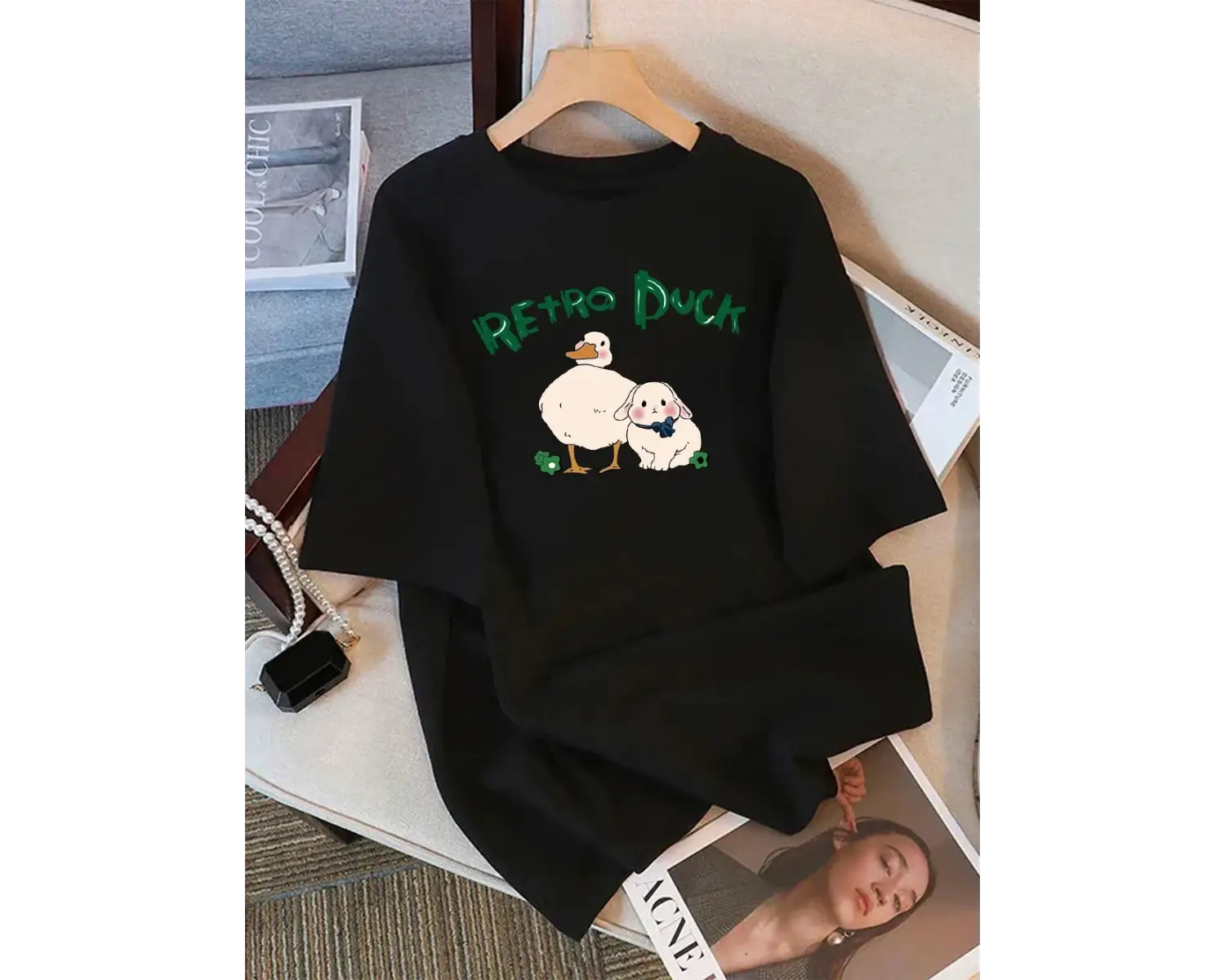 Urban Pop Graphic Kadın Tişört KoleksiyonuKod 5245