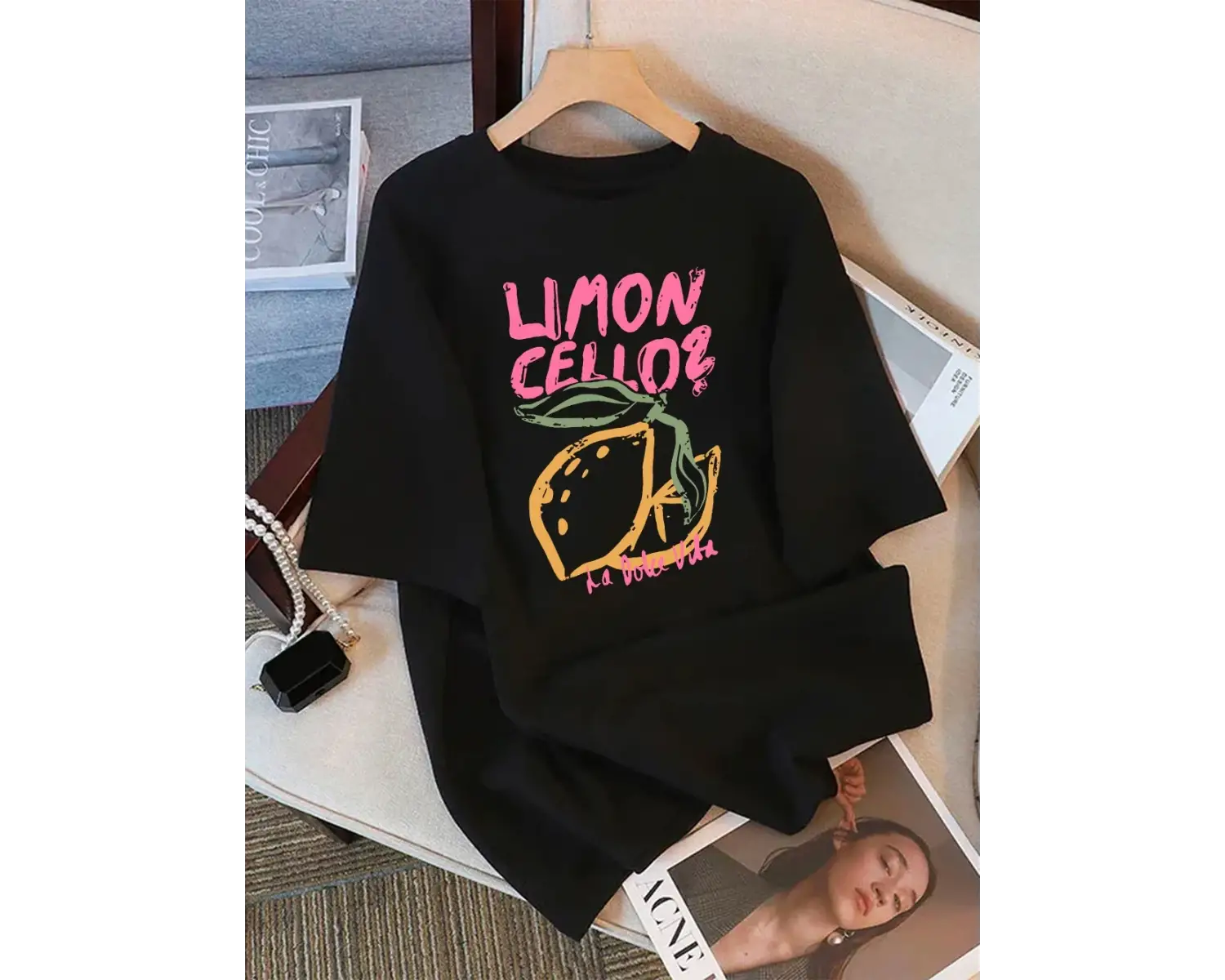 Urban Pop Graphic Kadın Tişört KoleksiyonuKod 5253