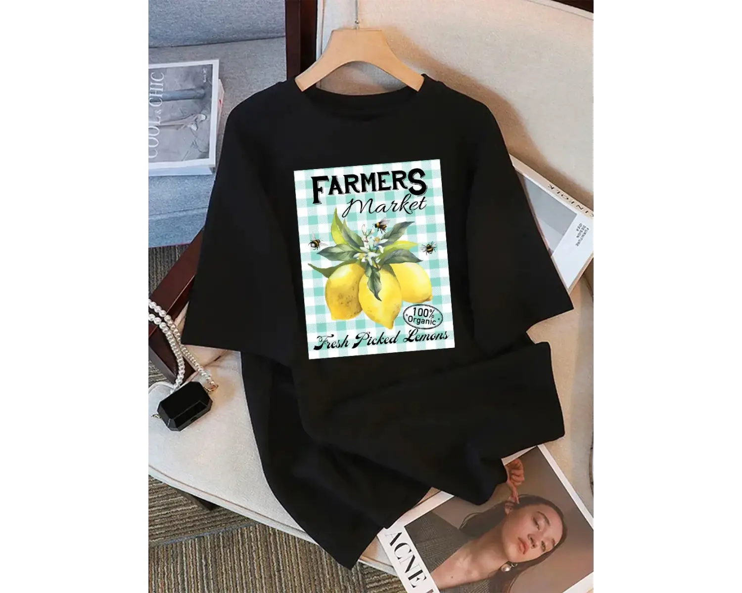 Urban Pop Graphic Kadın Tişört KoleksiyonuKod 5257