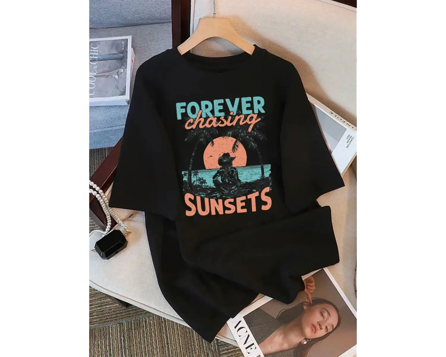 Urban Pop Graphic Kadın Tişört KoleksiyonuKod 5258