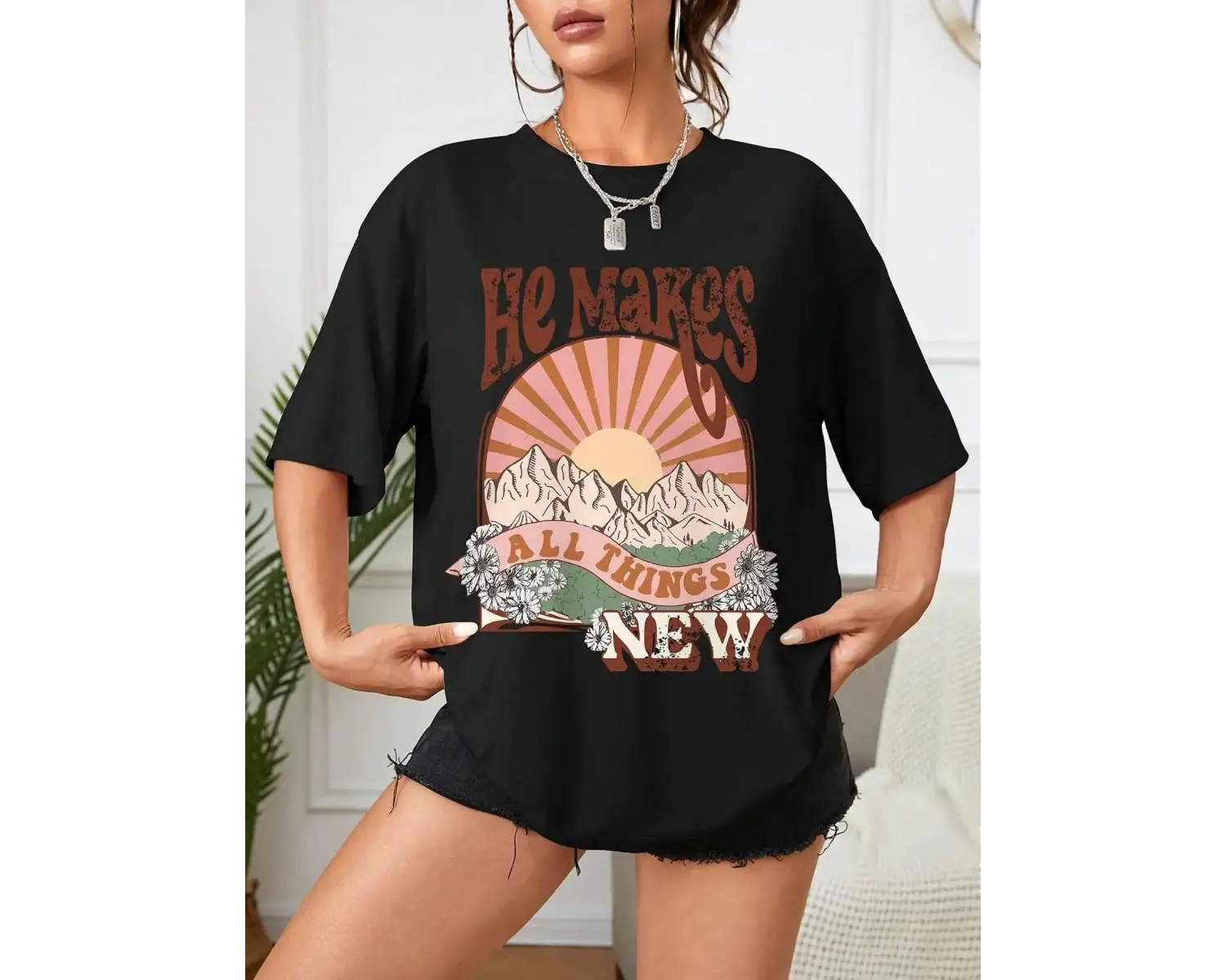 Urban Pop Graphic Kadın Tişört KoleksiyonuKod 5269