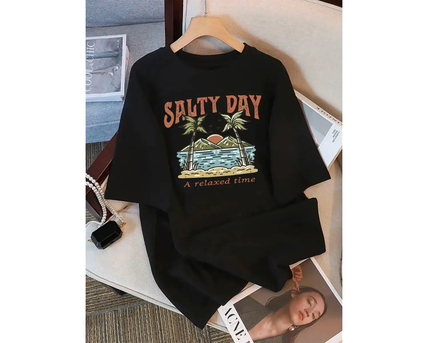 Urban Pop Graphic Kadın Tişört KoleksiyonuKod 5282