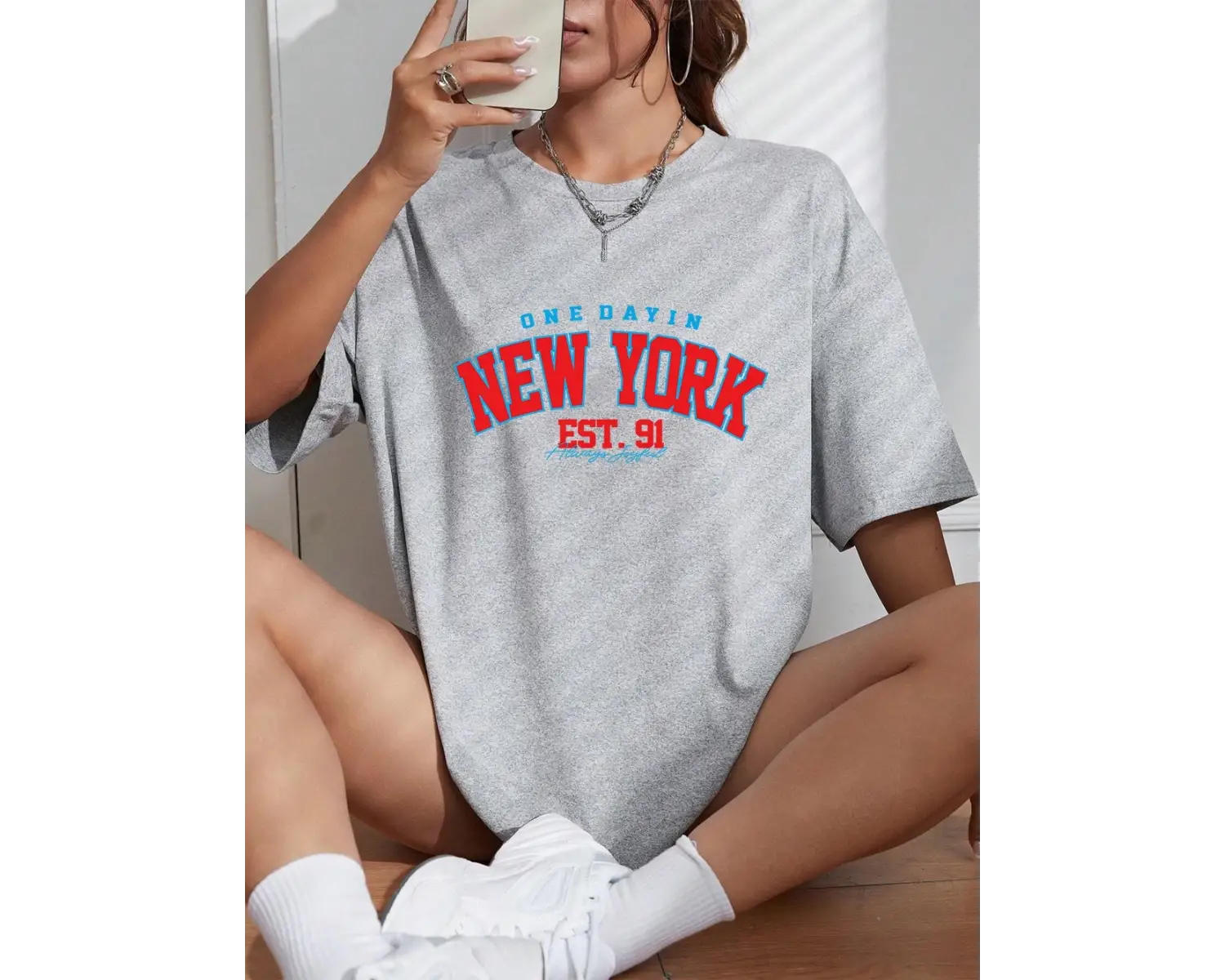 Urban Pop Graphic Kadın Tişört KoleksiyonuKod 5291