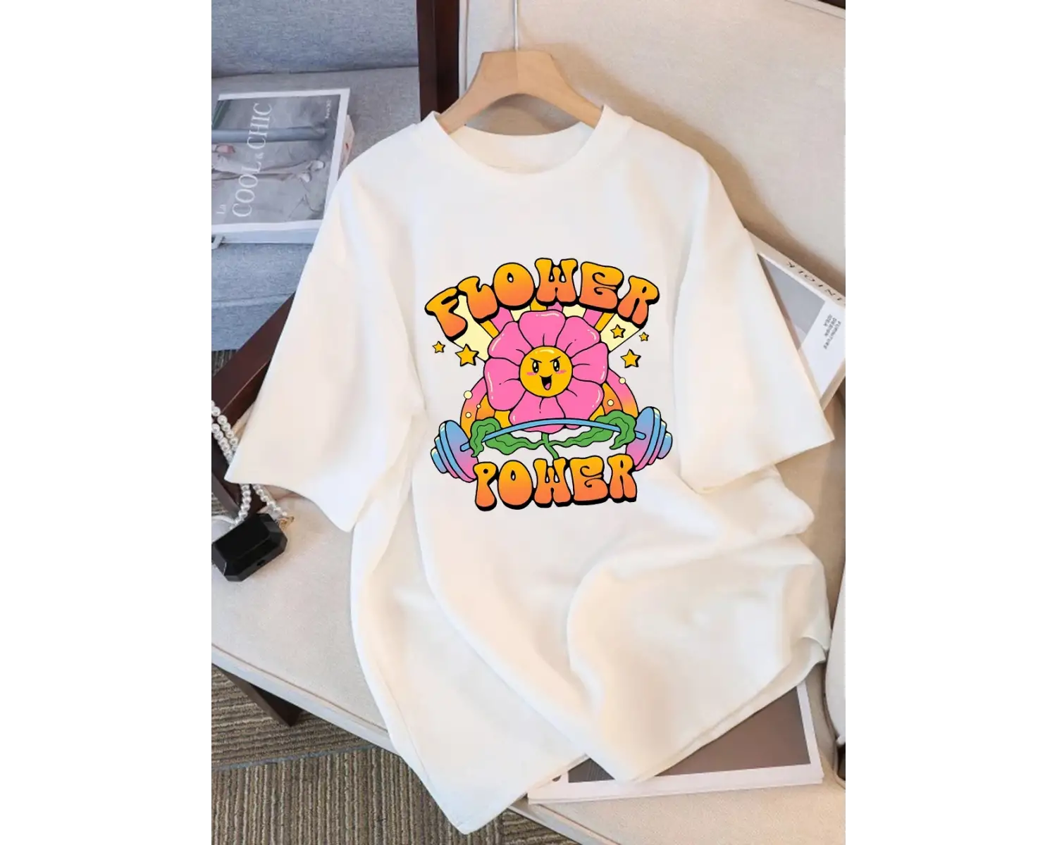 Urban Pop Graphic Kadın Tişört KoleksiyonuKod 5318